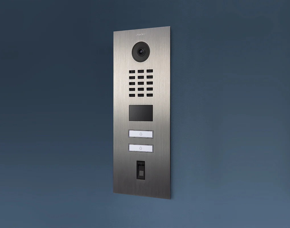 DoorBird D2102FV Fingerprint 50 IP Video Door Station, 2 Call Button in Architectural Bronze - Image 5
