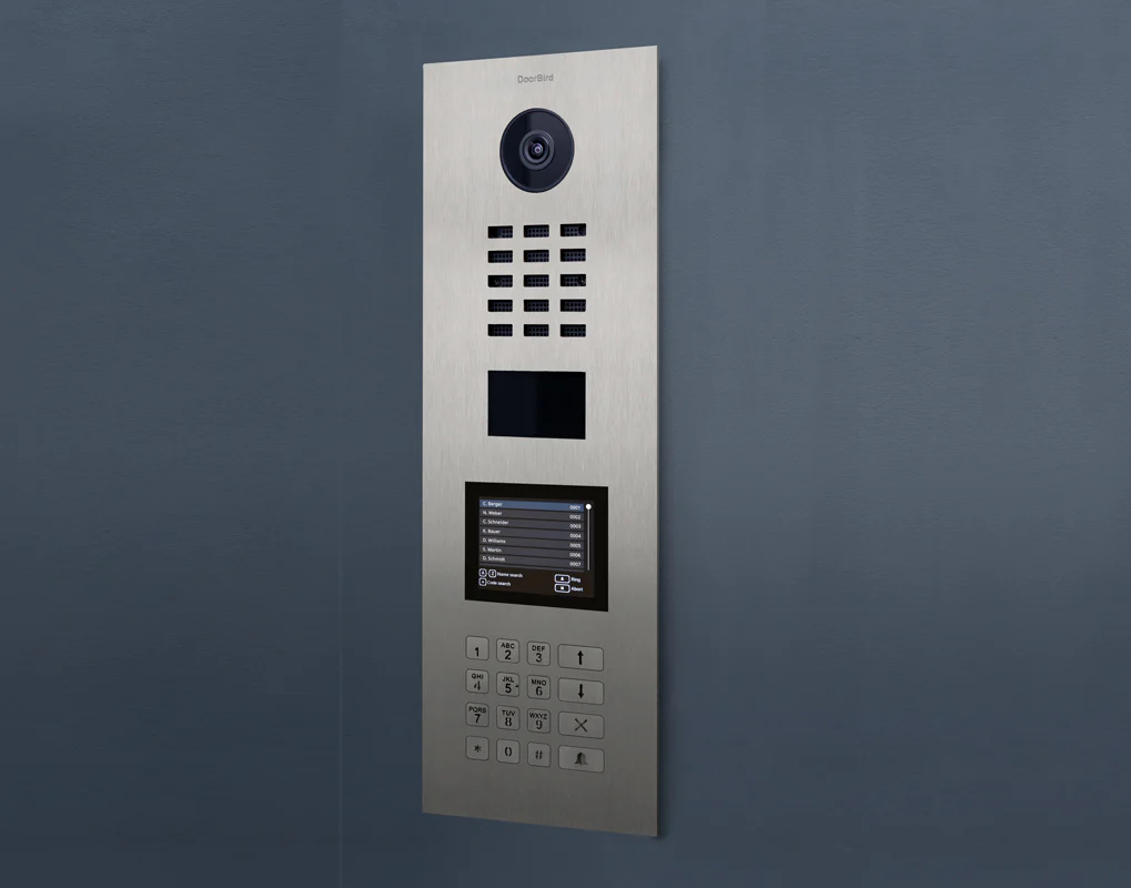 DoorBird D21DKV IP Video Door Station, Multi Tenant Residences Up to 500 Units in Titanium - Image 4