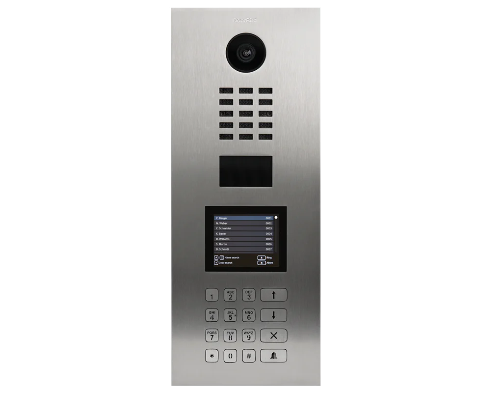 DoorBird D21DKV IP Video Door Station, Multi Tenant Residences Up to 500 Units in Titanium - Image 3