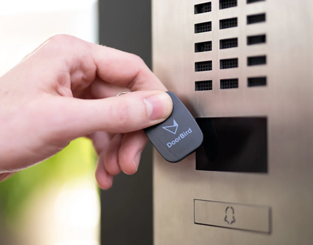 DoorBird Dual-Frequency RFID Transponder Key Fob A8005, 10 P. - Image 2