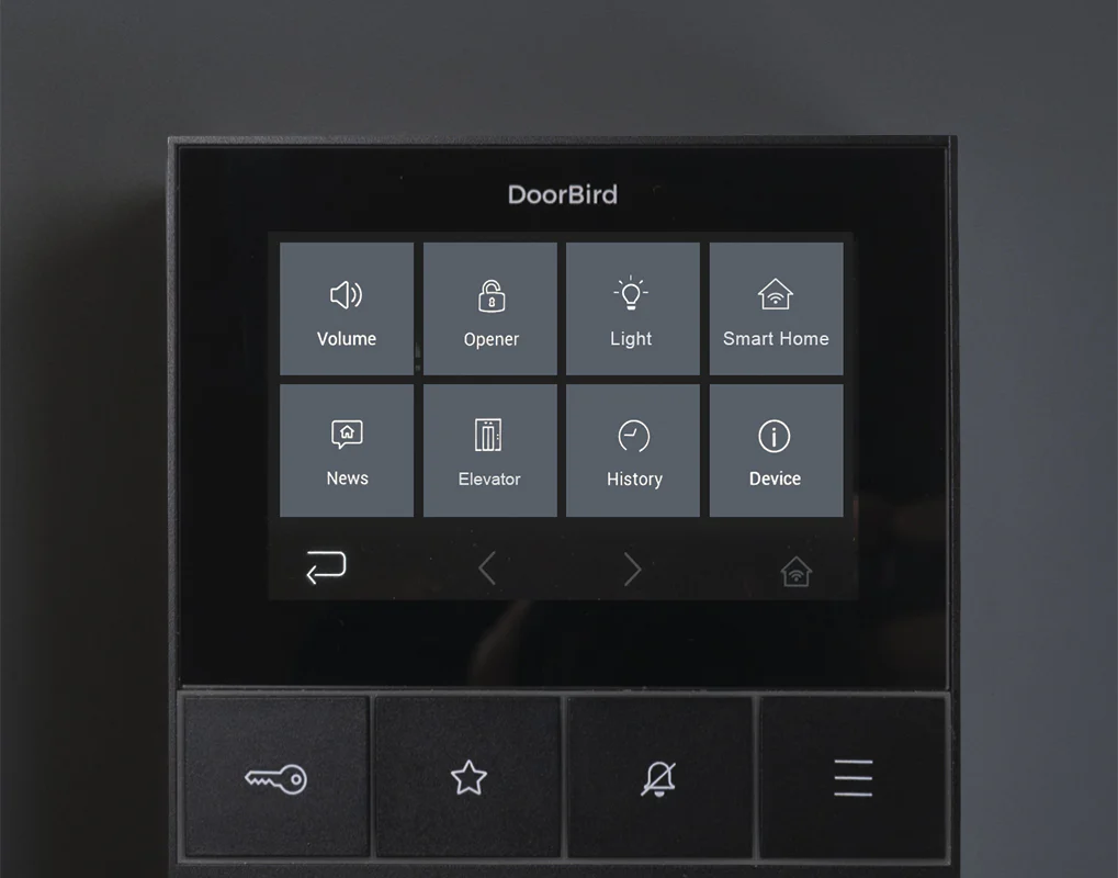 DoorBird A1101 IP Video Indoor Station in Black - Image 3