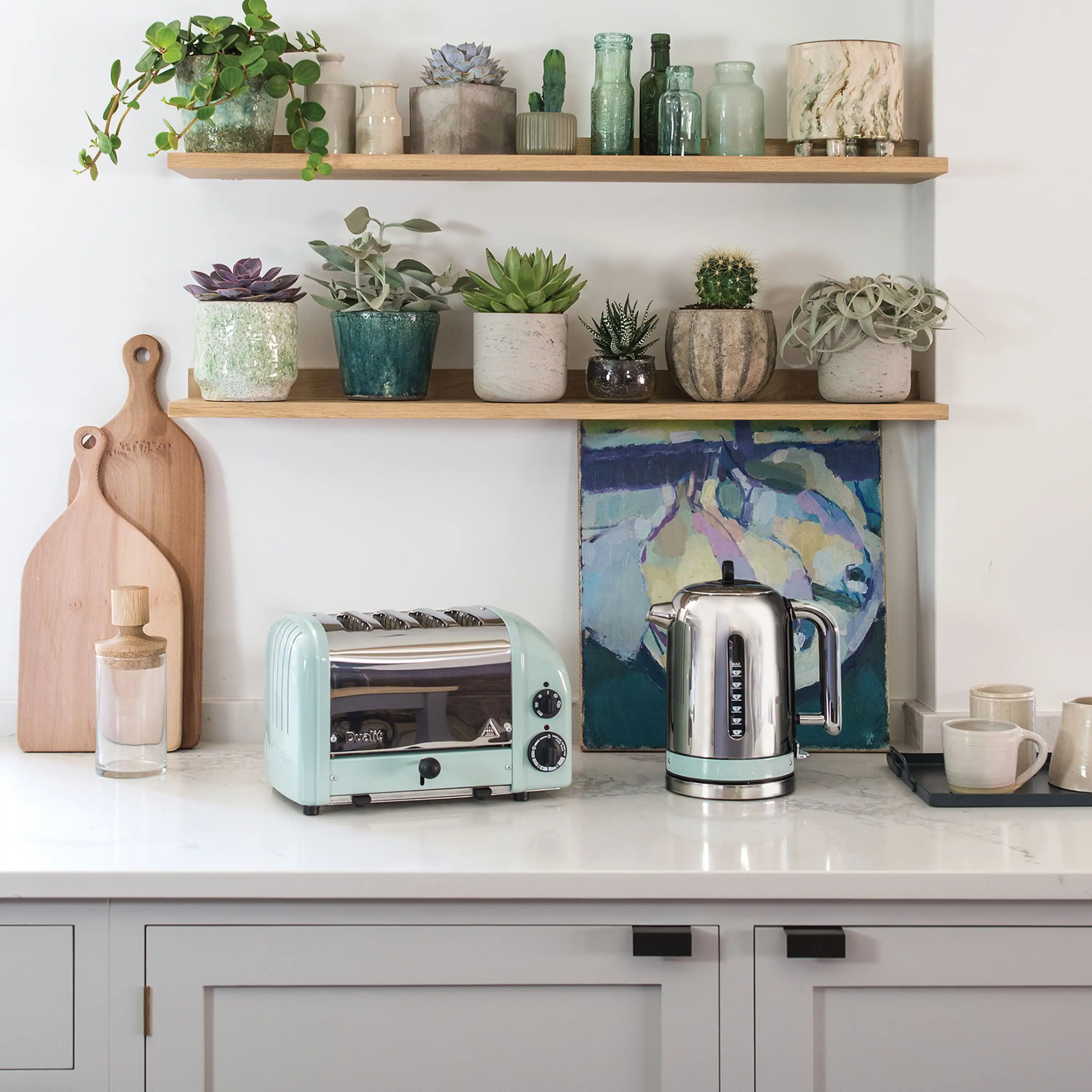 Dualit 4 Slice NewGen Toaster in Eucalyptus (47552) - Image 3
