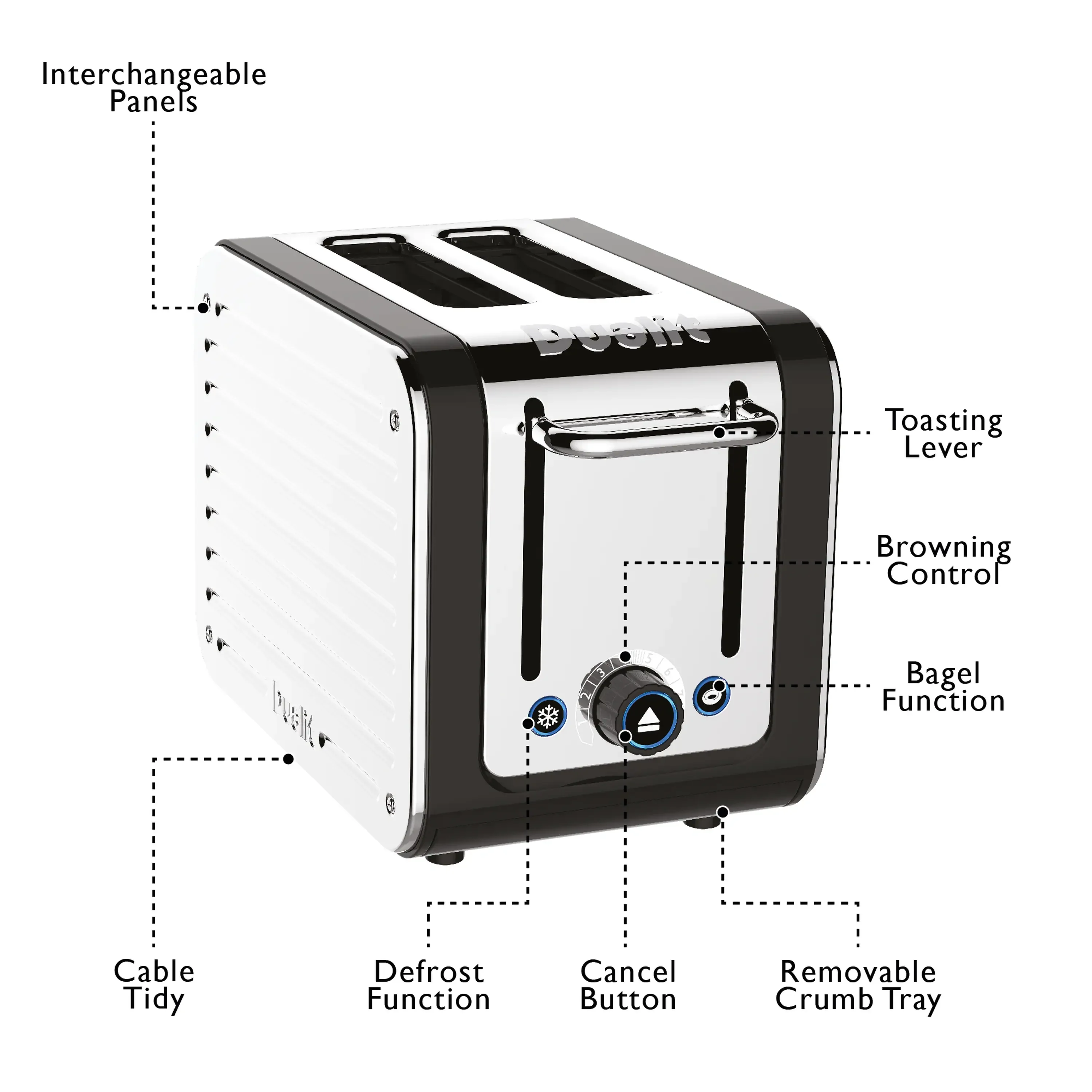 Dualit Design Series 2-Slice Toaster (26555) - Image 13