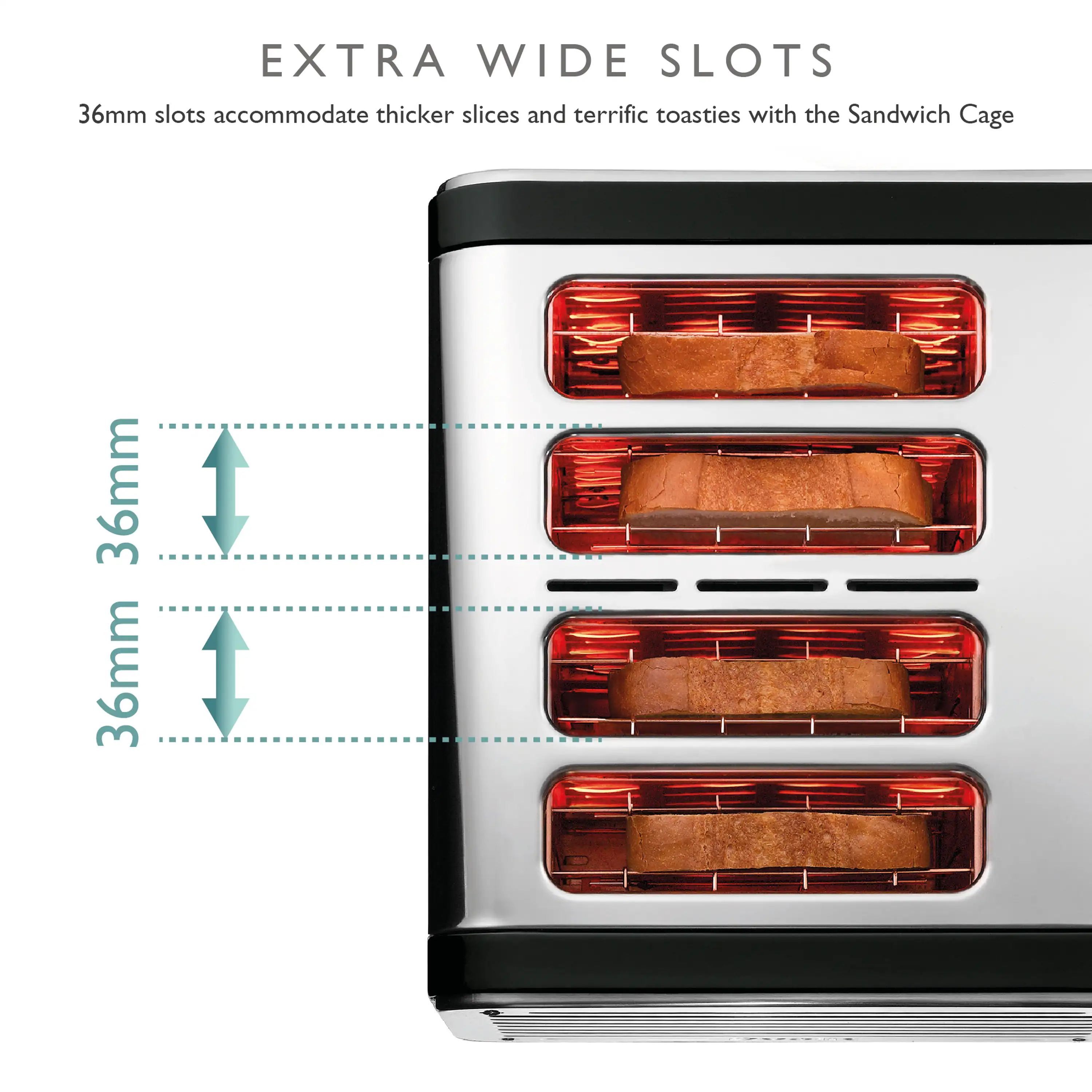 Dualit Design Series 4-Slice Toaster (46555) - Image 10