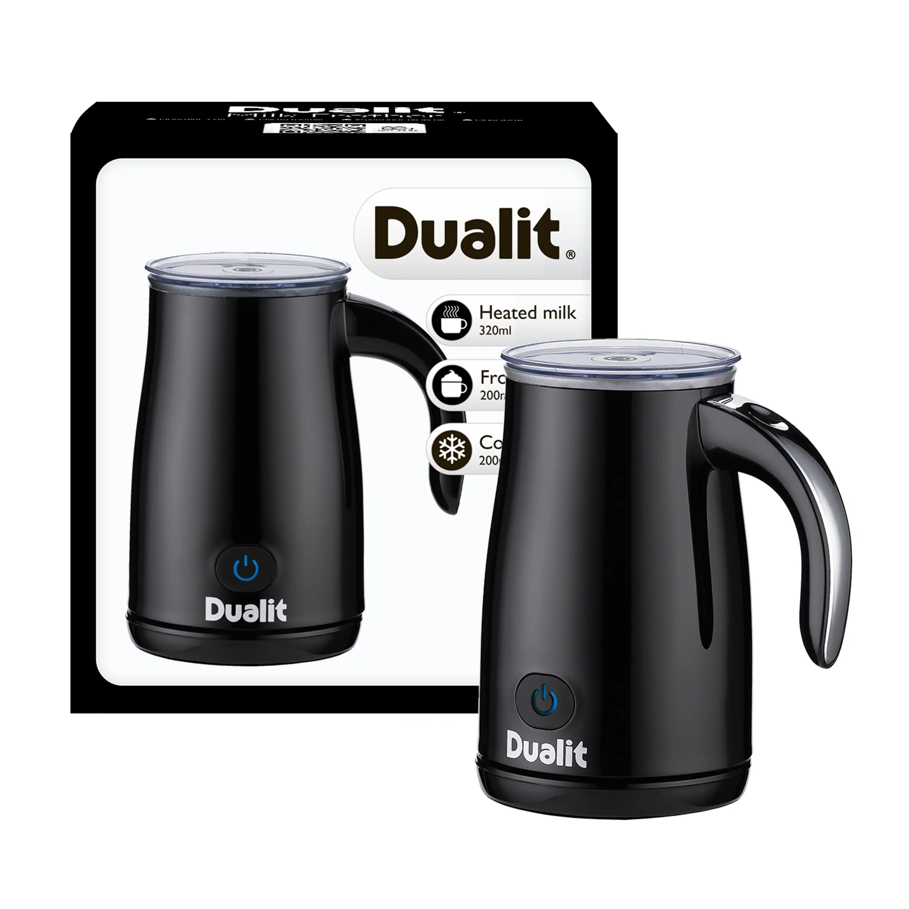Dualit Hot Chocolate Maker & Milk Frother in Black (84175) - Image 10