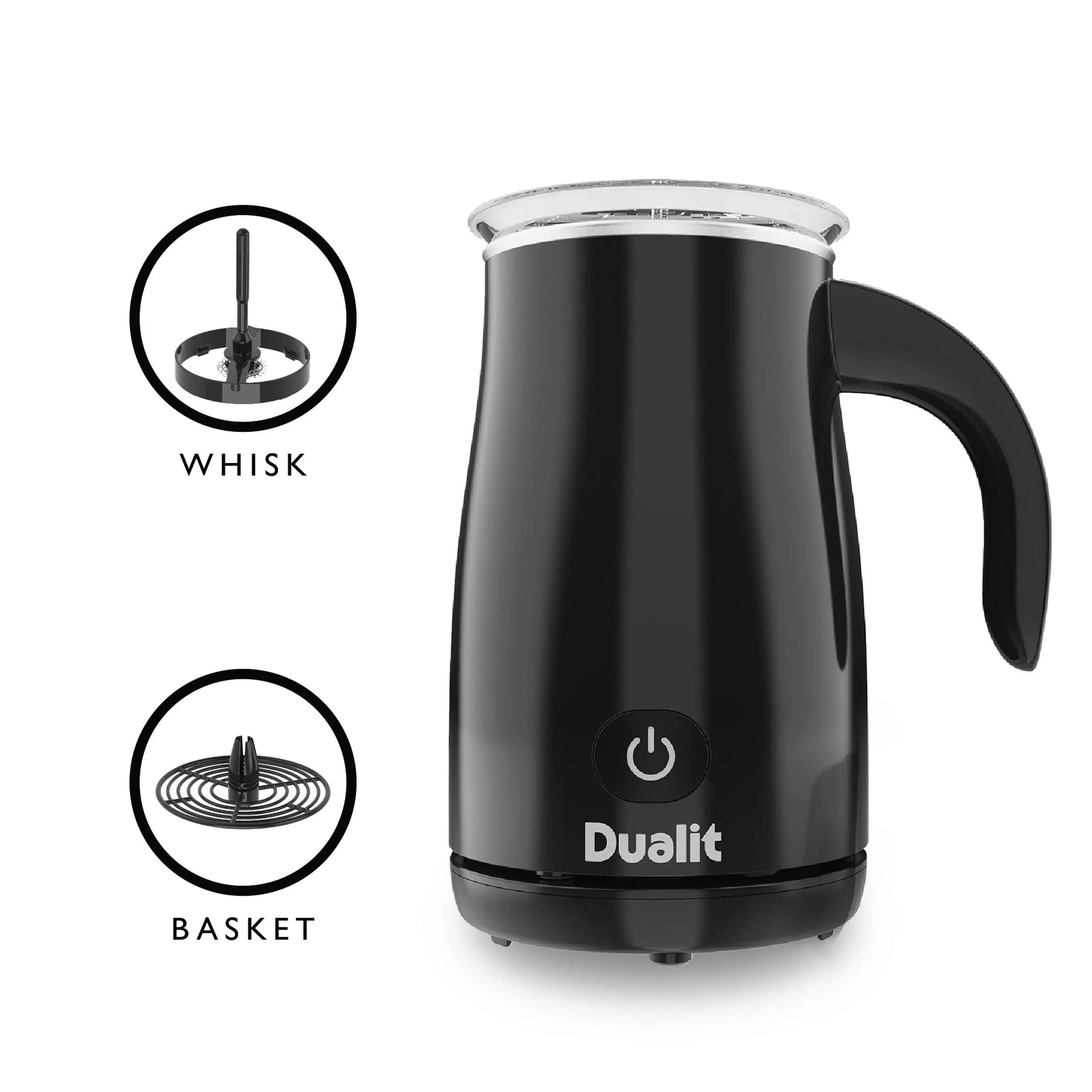 Dualit Hot Chocolate Maker & Milk Frother in Black (84175) - Image 12