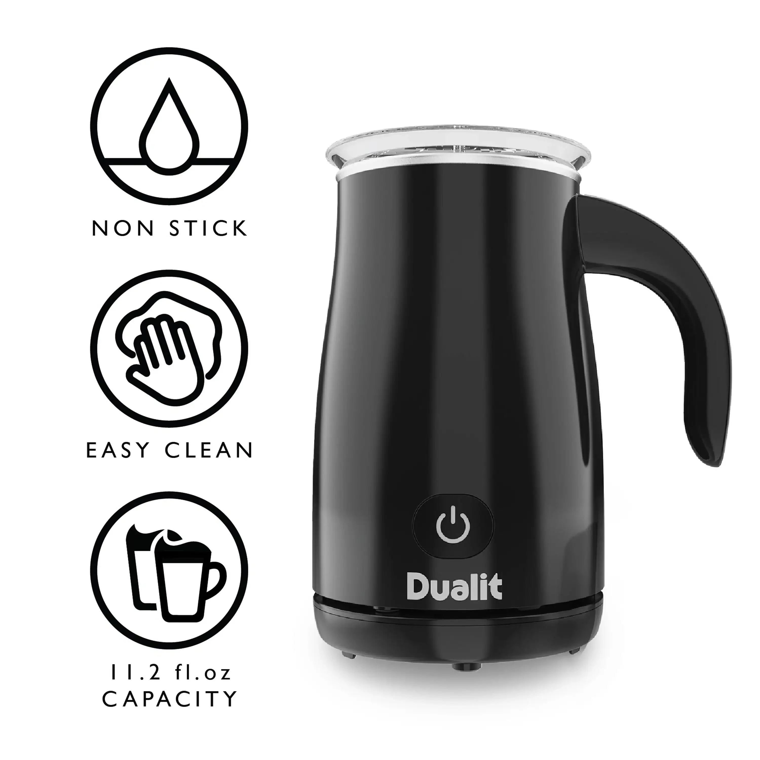 Dualit Hot Chocolate Maker & Milk Frother in Black (84175) - Image 13