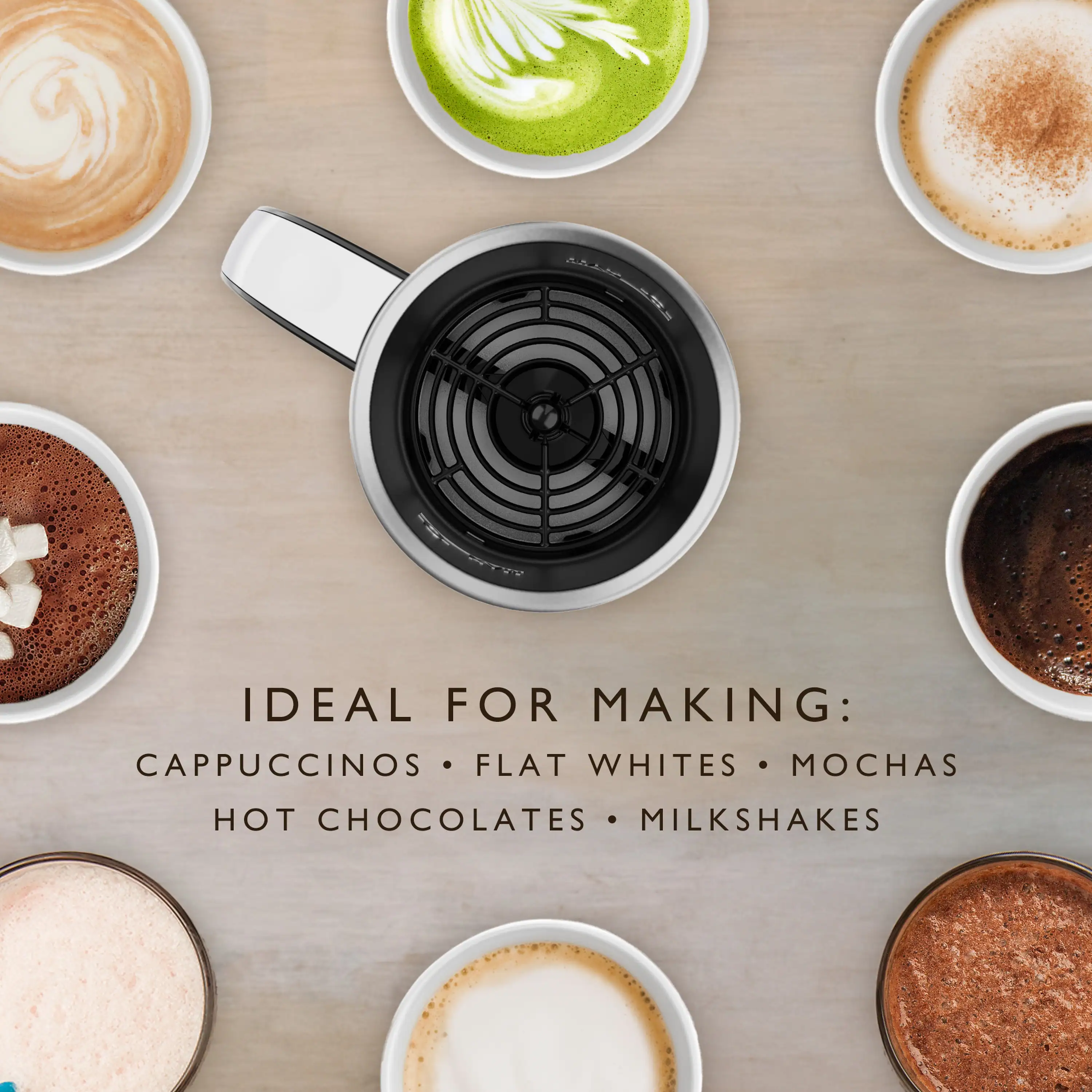 Dualit Hot Chocolate Maker & Milk Frother in Black (84175) - Image 15