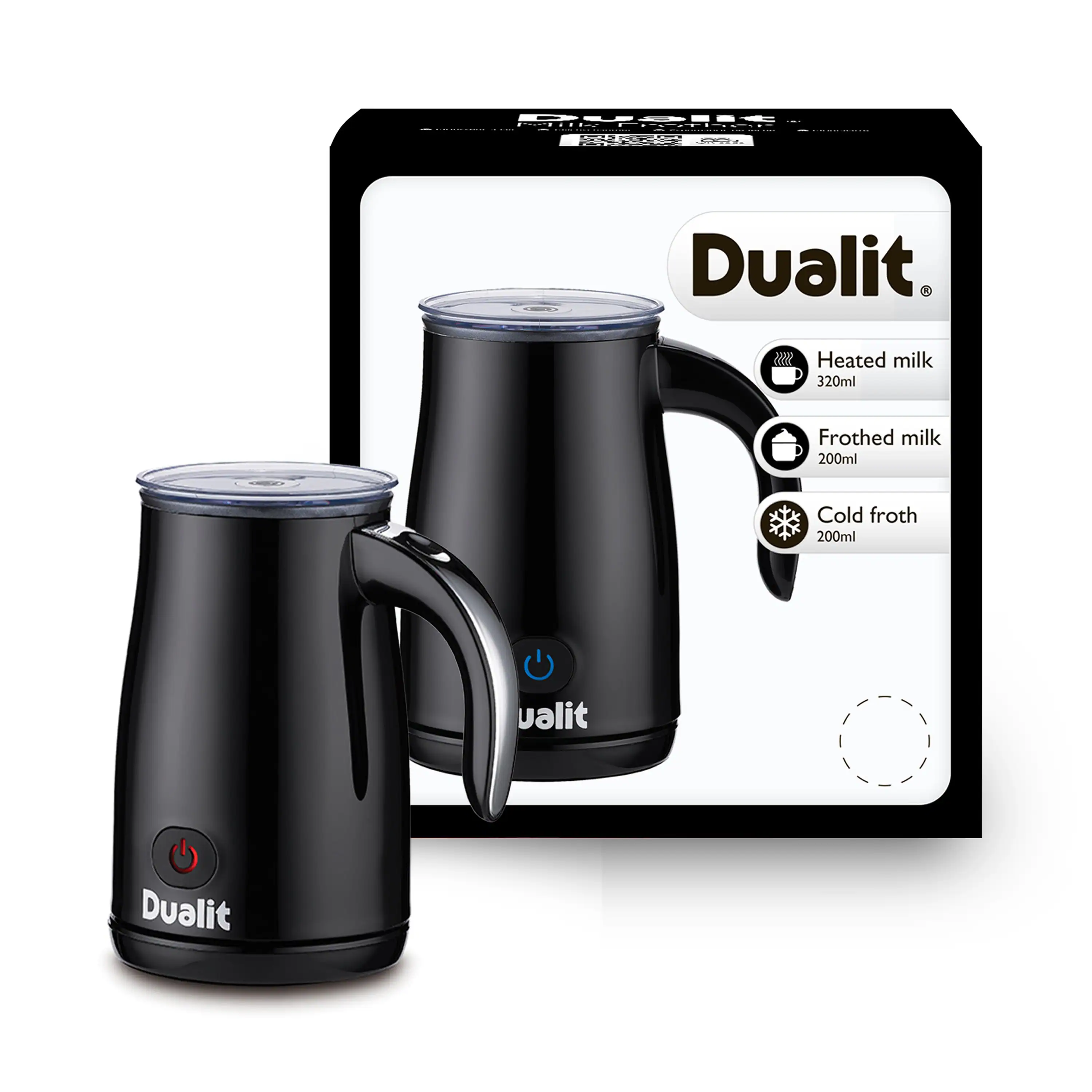Dualit Hot Chocolate Maker & Milk Frother in Black (84175) - Image 18