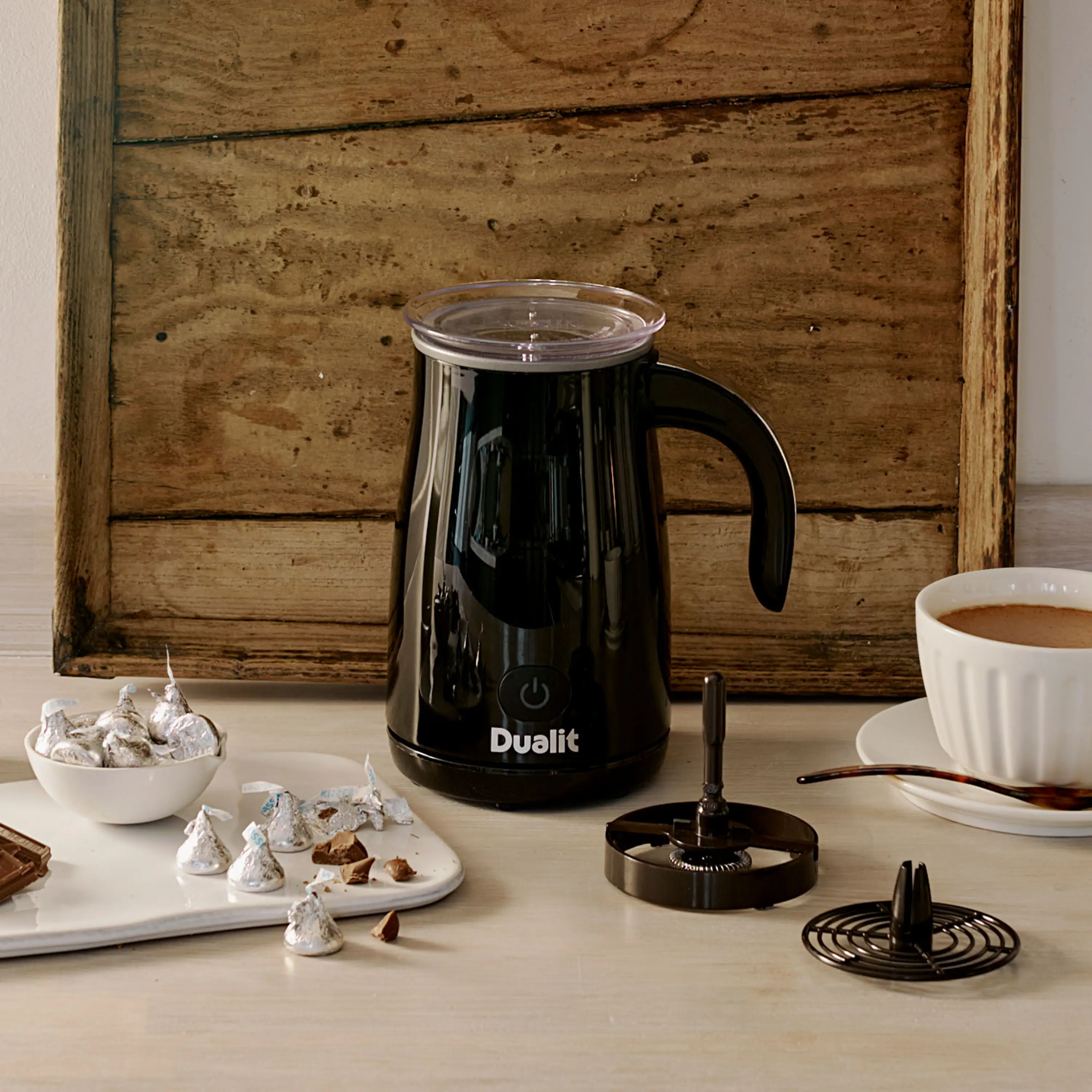 Dualit Hot Chocolate Maker & Milk Frother in Black (84175) - Image 3