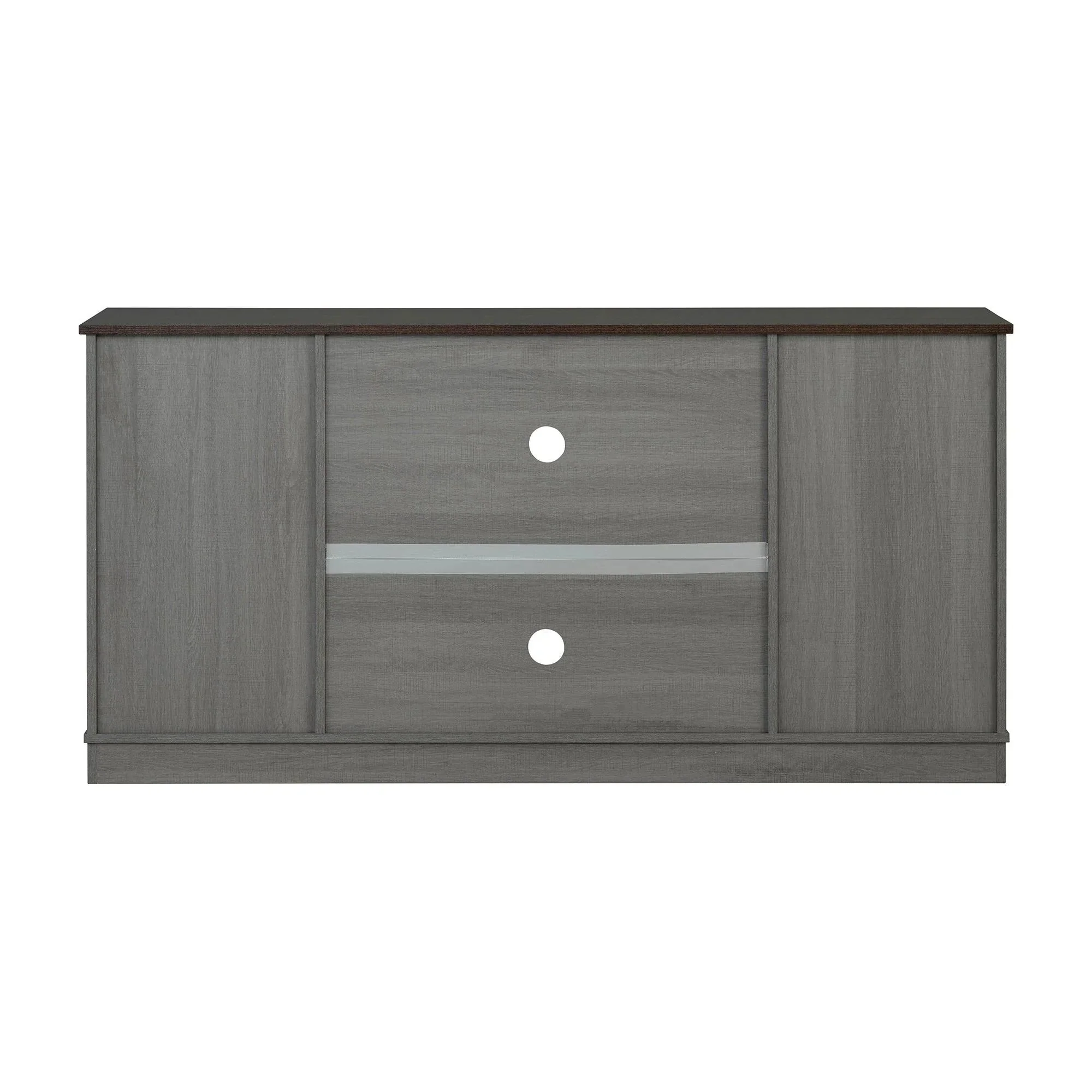 Parrot Uncle Eira Farmhouse 56-inch TV Stand with Storage Cabinet and Cable Holes, Entertainment Center Console for Living Room, Bedroom (SL-AC4000-TV-PU) - Image 8