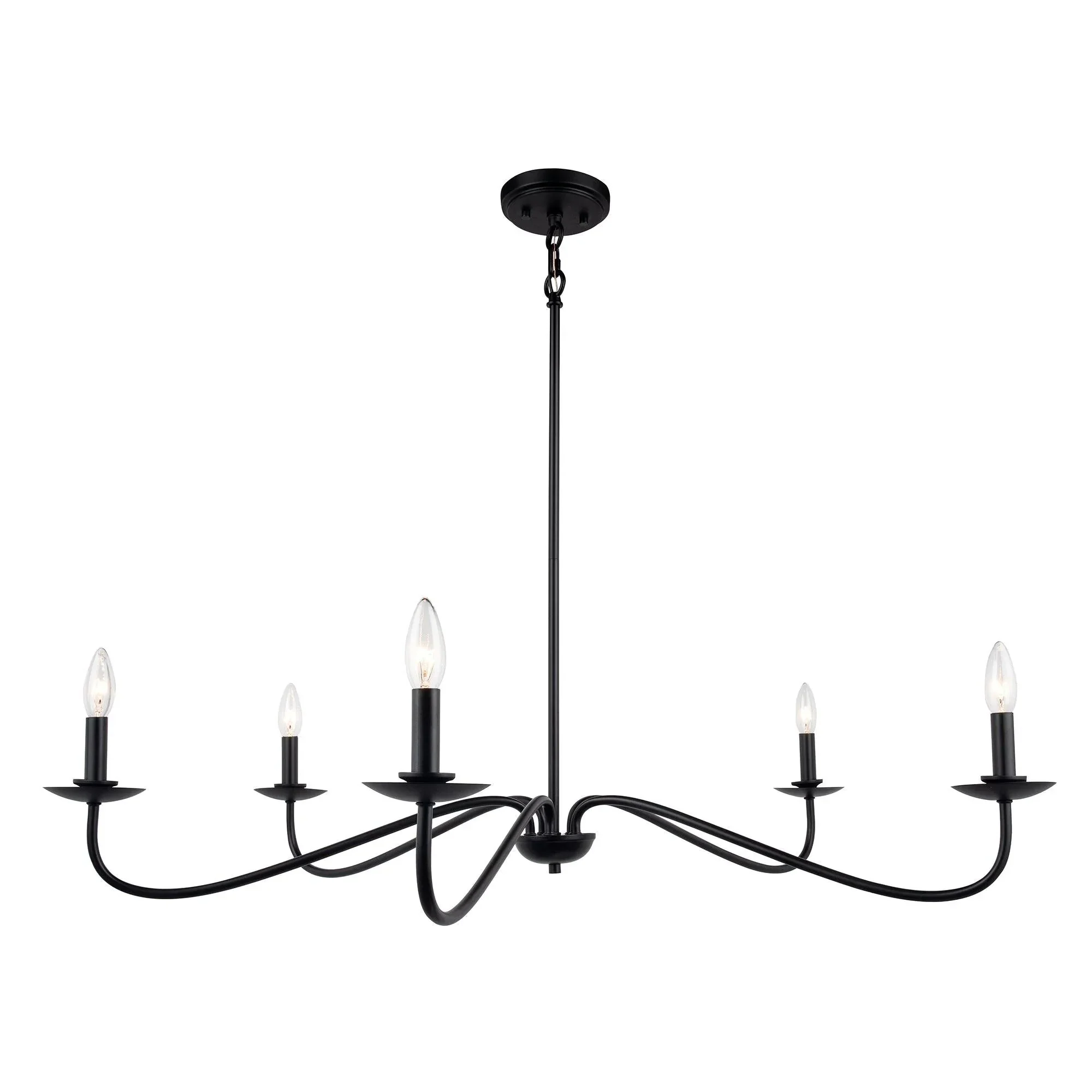 Parrot Uncle Ellie 5-Light Elegant Industrial Dimmable Chandelier - Image 10