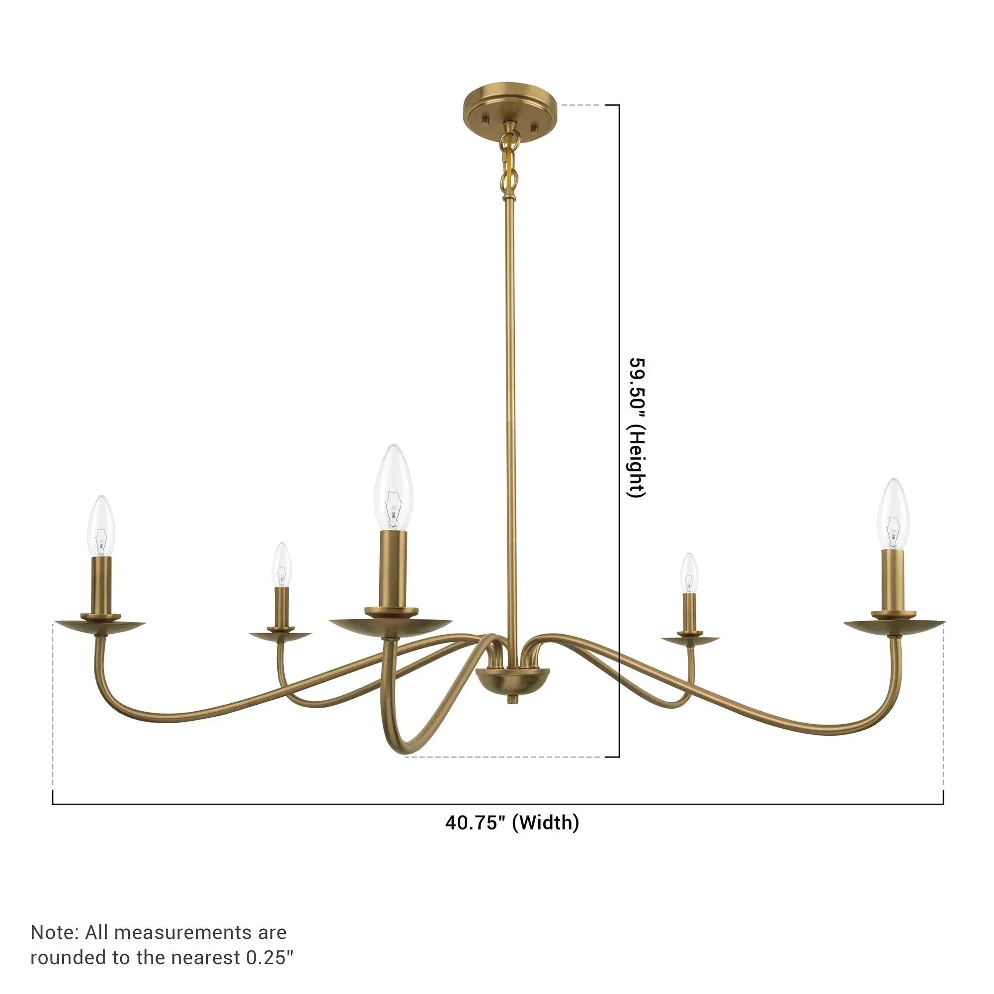 Parrot Uncle Ellie 5-Light Elegant Industrial Dimmable Chandelier - Image 20