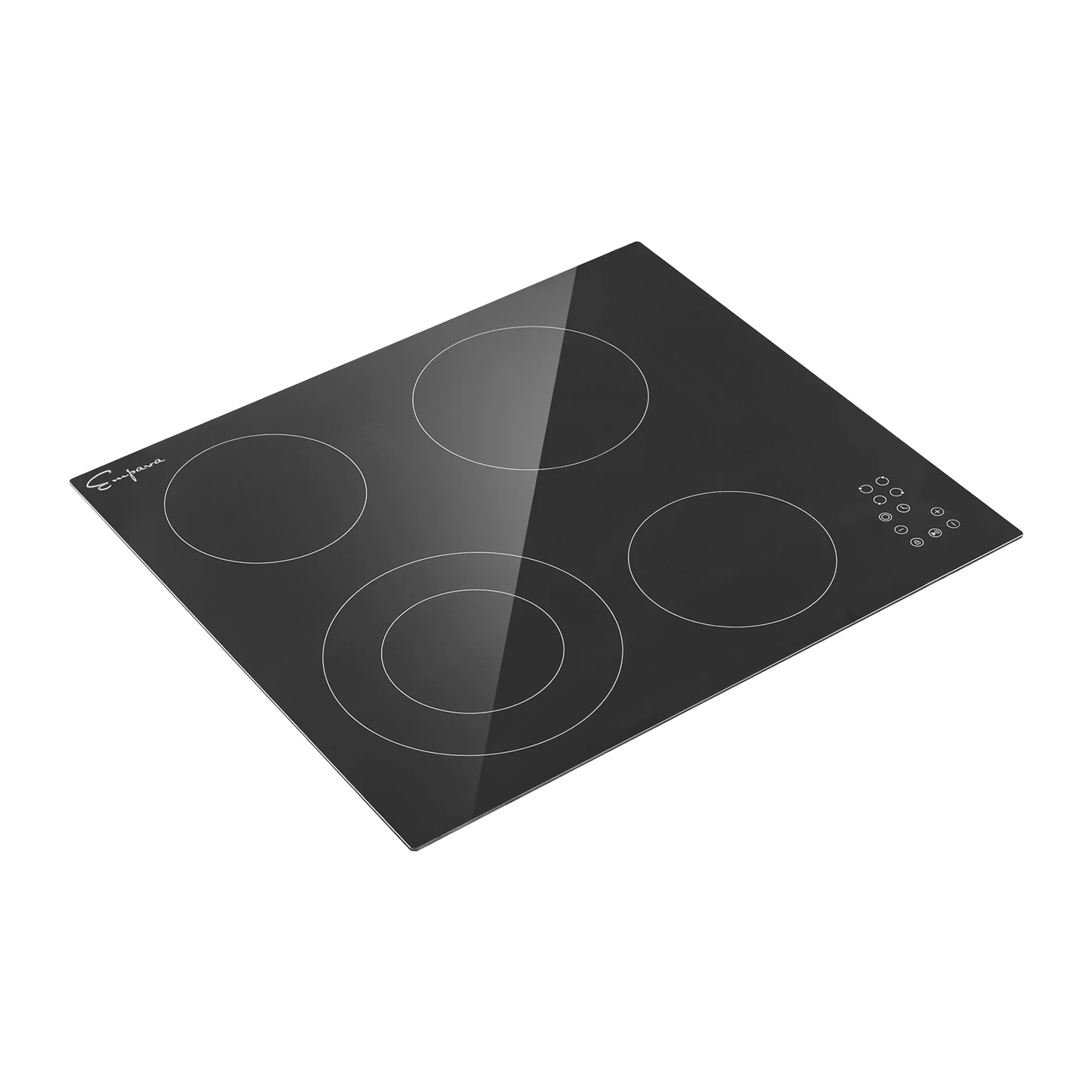 Empava 24-Inch Electric Radiant Cooktop in Black (EMPV-24REC11) - Image 4