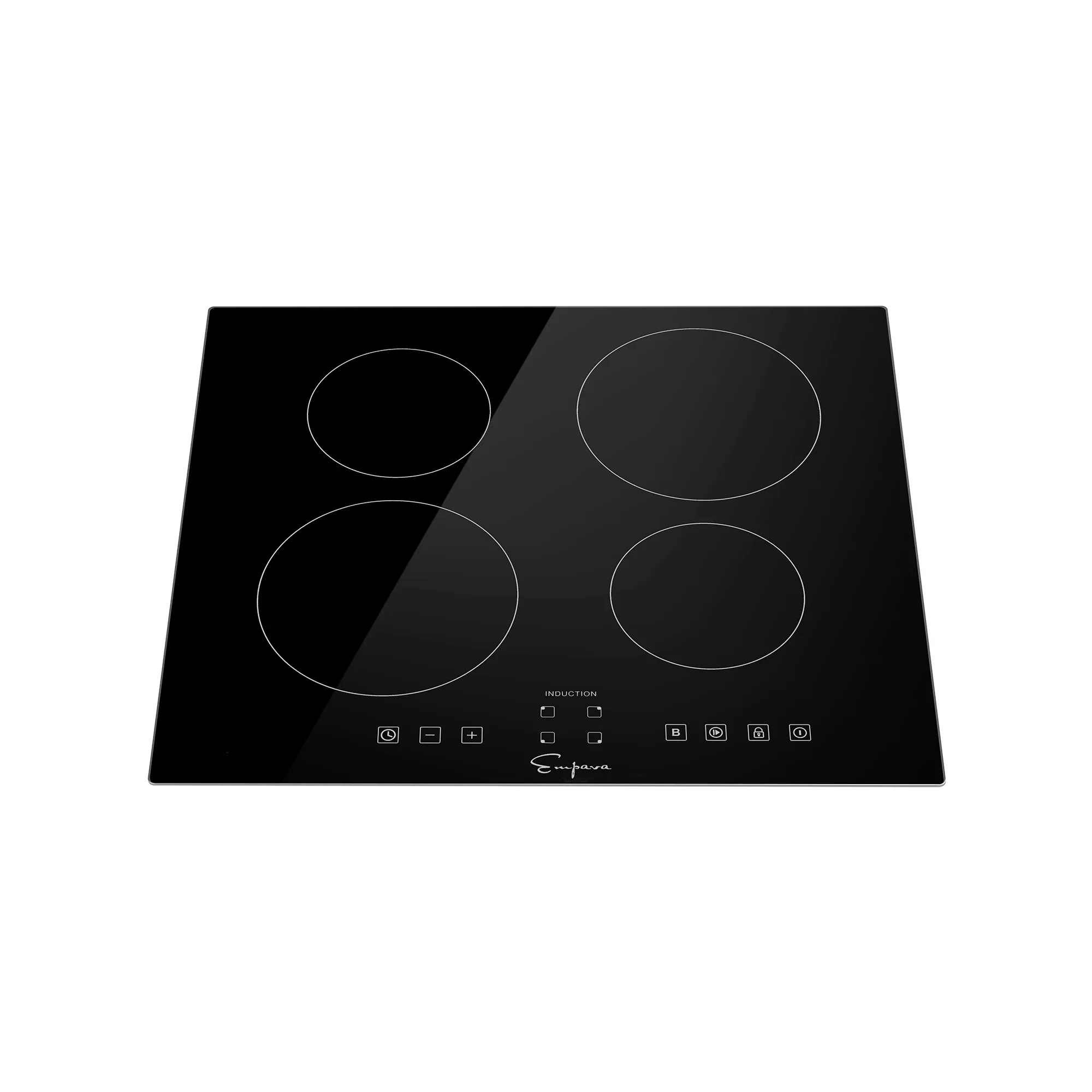 Empava 24-Inch Induction Cooktop with 4 Elements in Black (EMPV-IDC24) - Image 3