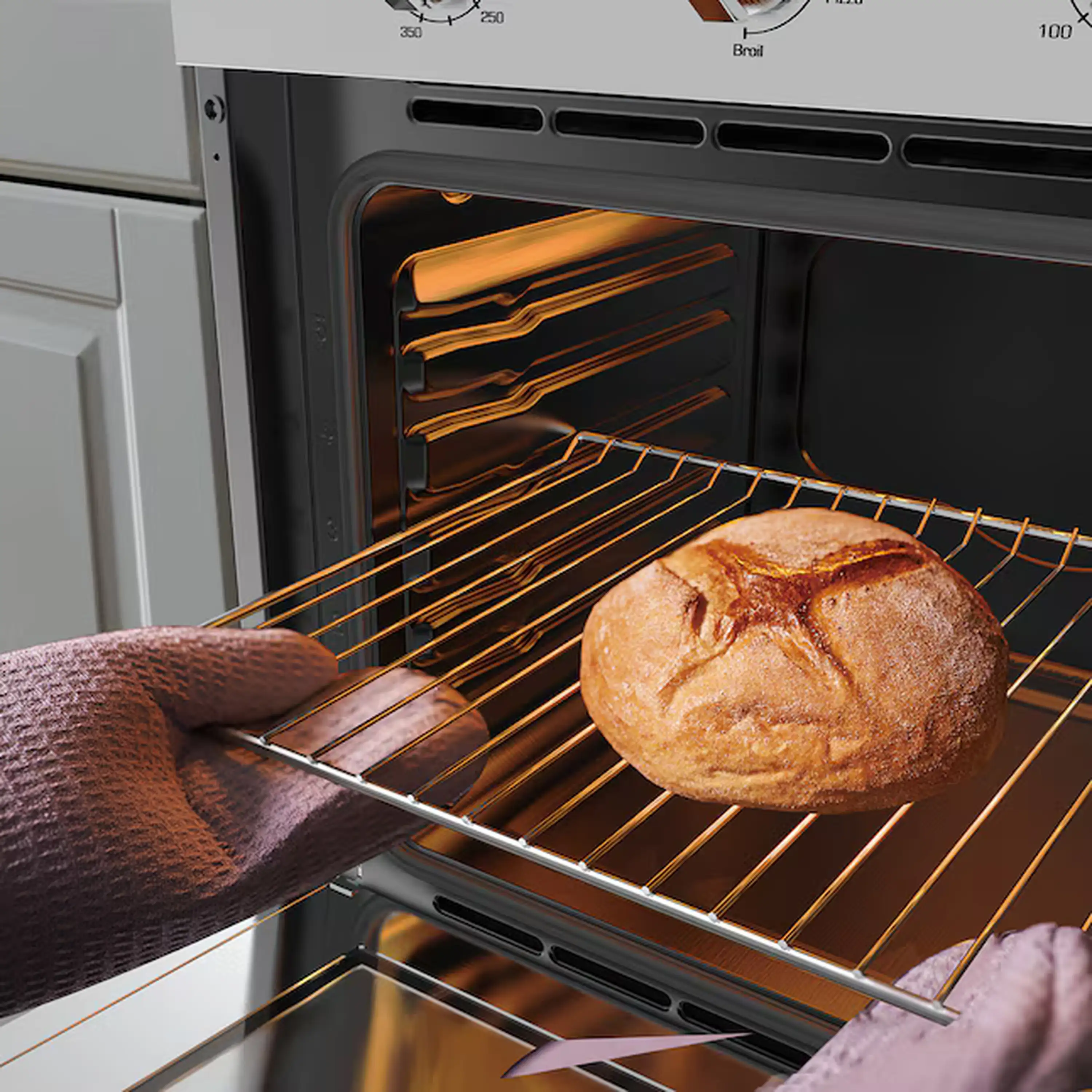 Empava 24-Inch Single Electric Wall Oven in Stainless Steel (EMPV-24WOE40L) - Image 5