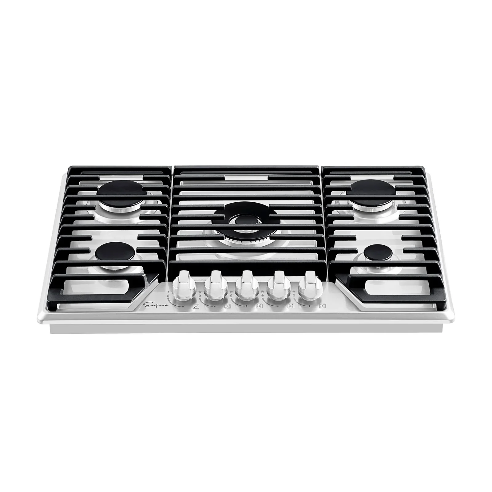 Empava 30-Inch Built-In Natural Gas Stove Cooktop in Stainless Steel (EMPV-30GC37) - Image 3