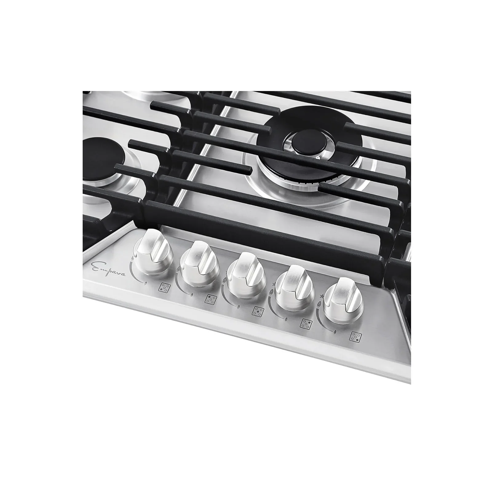 Empava 30-Inch Built-In Natural Gas Stove Cooktop in Stainless Steel (EMPV-30GC37) - Image 7