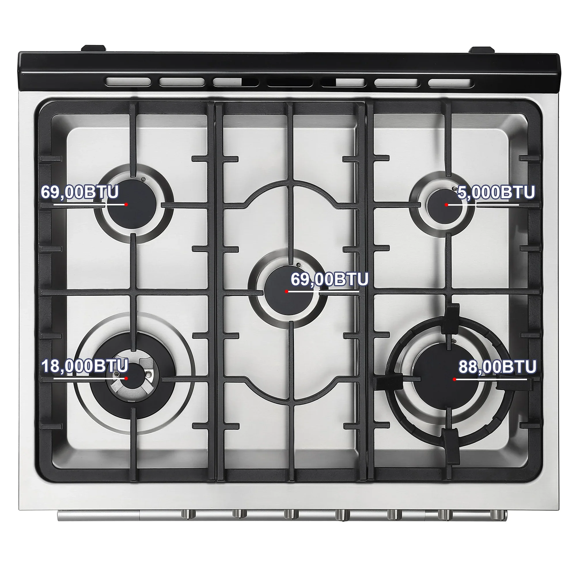 Empava 30-Inch Freestanding Range Gas Cooktop and Oven (EMPV-30GR06) - Image 7