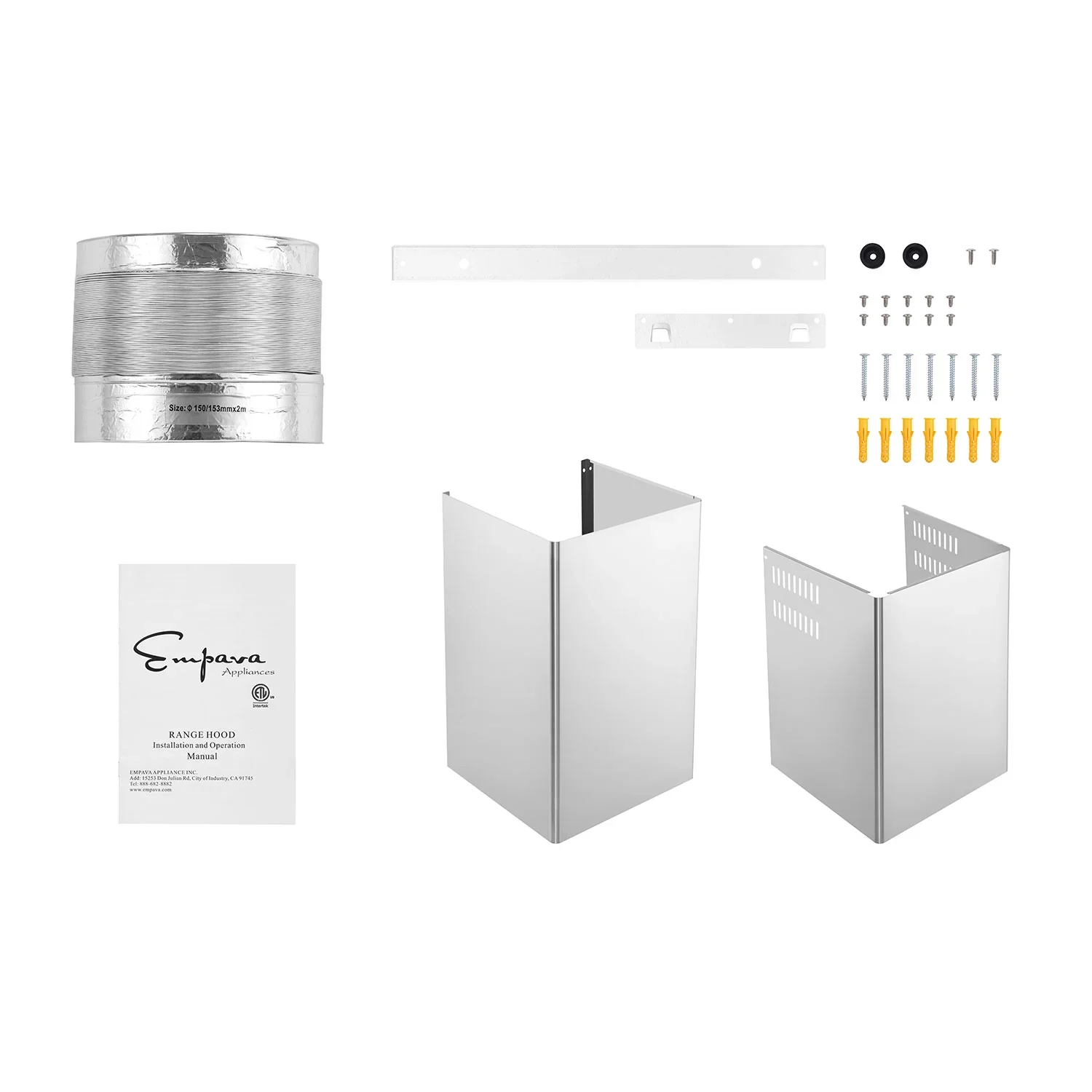 Empava 30-Inch 400 CFM Wall Mount Ducted Range Hood (EMPV-30RH06) - Image 9