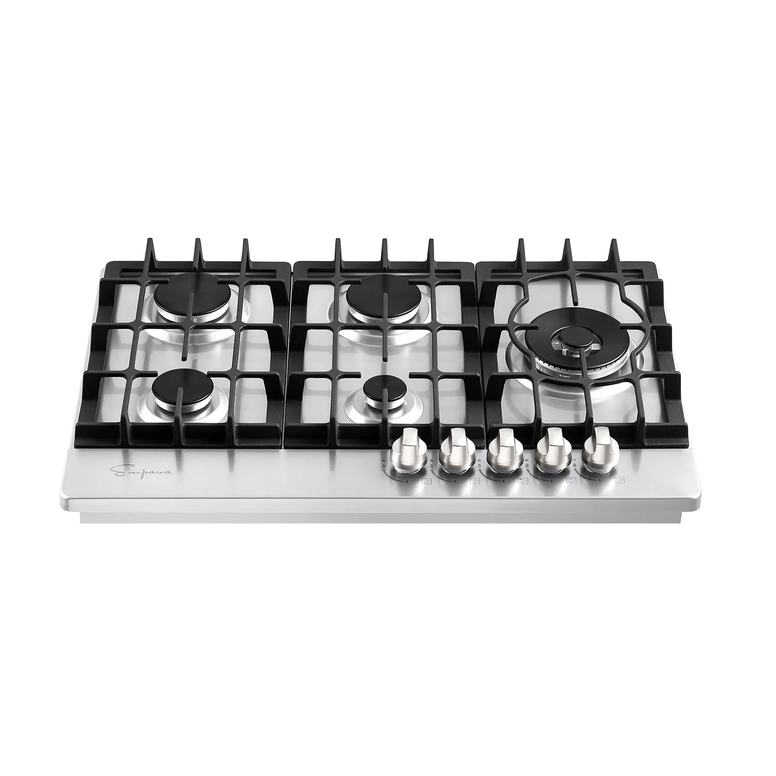 Empava 30-Inch Built-In Natural Gas Stove Cooktop in Stainless Steel (EMPV-30GC38) - Image 3