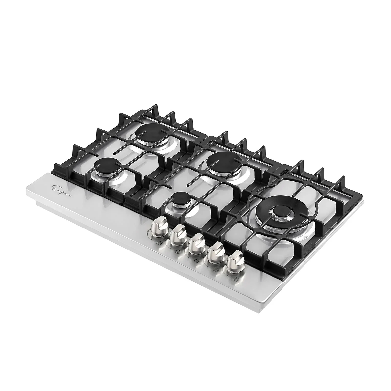 Empava 30-Inch Built-In Natural Gas Stove Cooktop in Stainless Steel (EMPV-30GC38) - Image 5