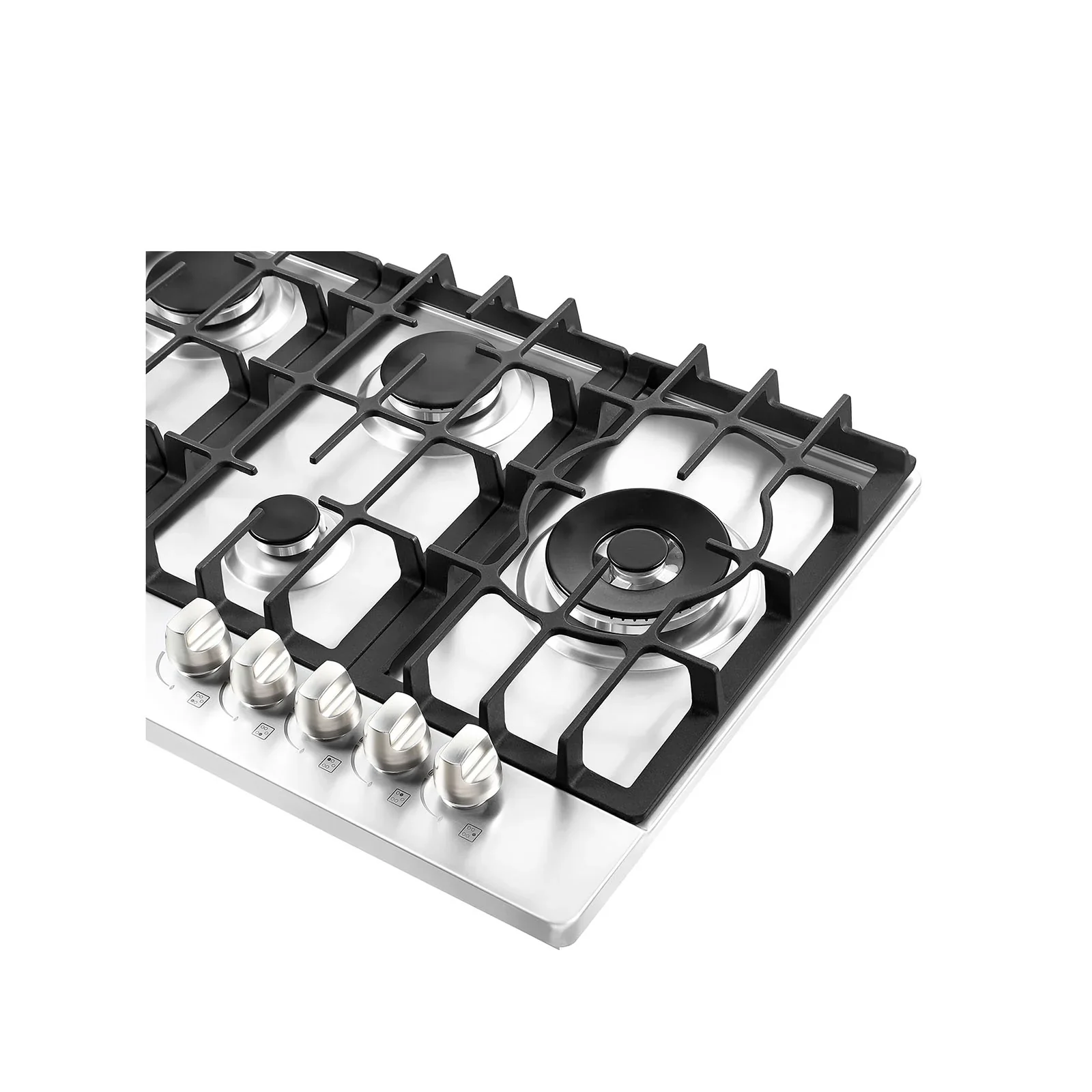 Empava 30-Inch Built-In Natural Gas Stove Cooktop in Stainless Steel (EMPV-30GC38) - Image 6