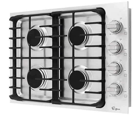 Empava 30-Inch Built-In Natural Gas Cooktop in Stainless Steel  (EMPV-30GC33) - Image 11