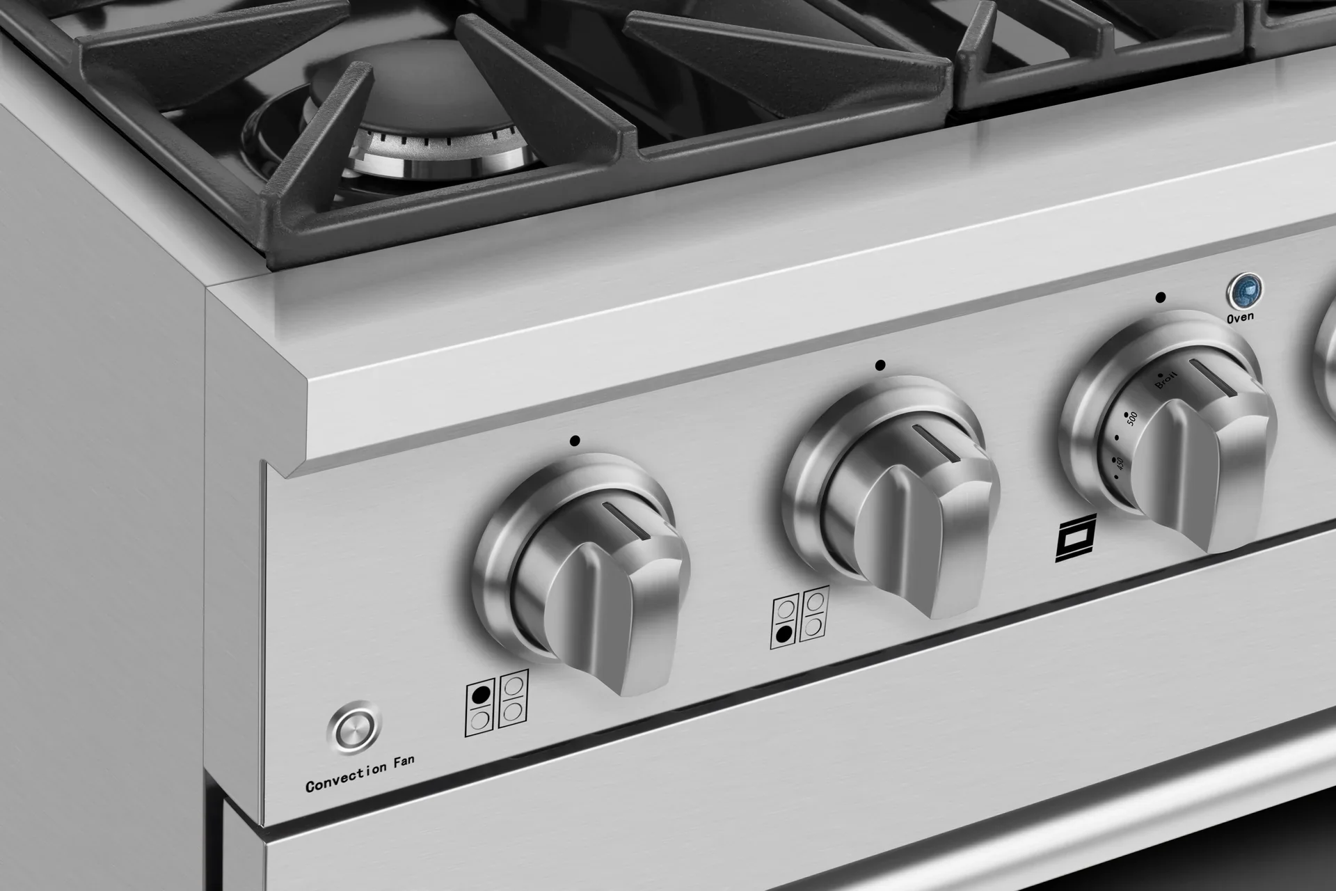 Empava 30-Inch Pro-Style Slide-In Single Oven Gas Range in Stainless Steel (30GR07) - Image 9