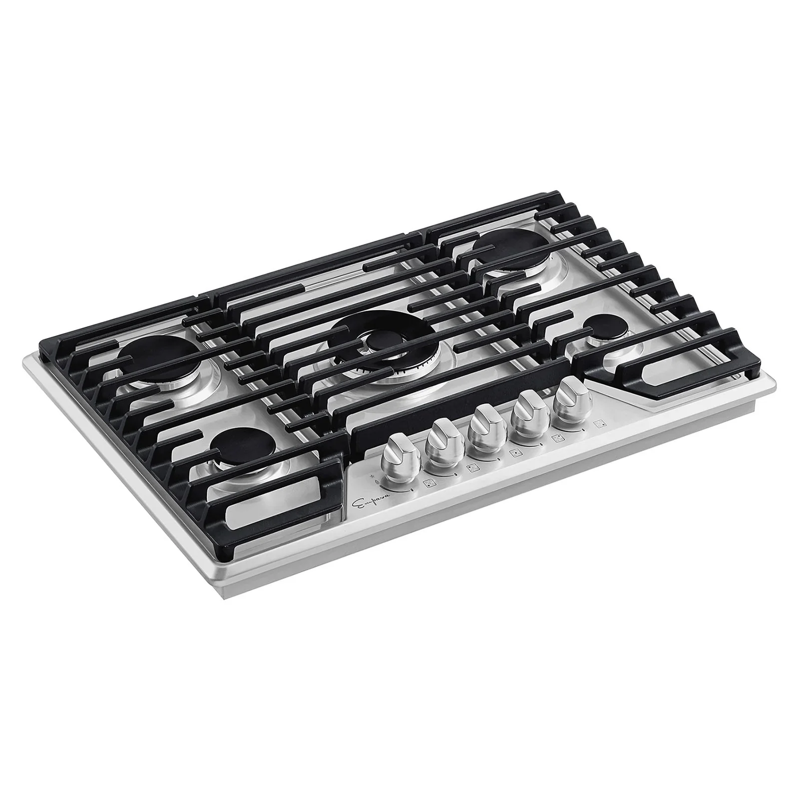 Empava 36-Inch Built-In Natural Gas Stove Cooktop in Stainless Steel (EMPV-36GC36) - Image 4