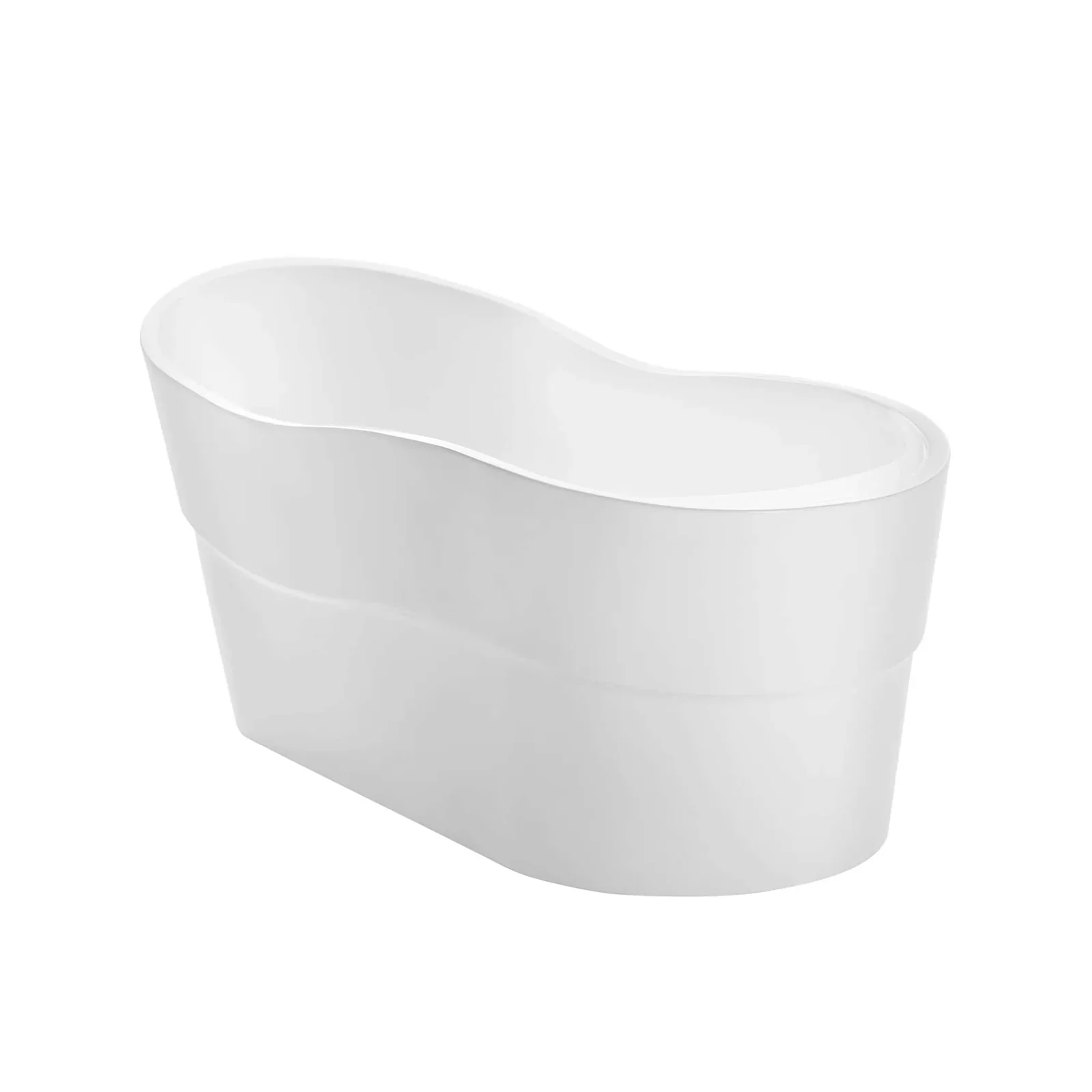 Empava 67-Inch Freestanding Soaking Tub with Left Drain (EMPV-67FT1527) - Image 7