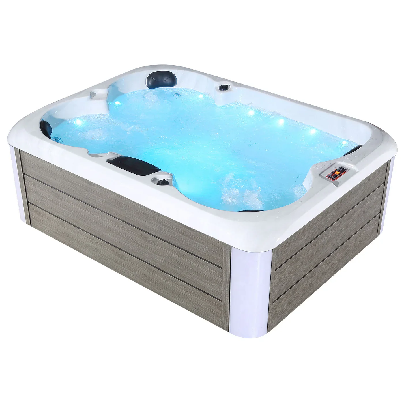 Empava Luxury Freestanding 4-Person Rectangle Outdoor Hot Tub (EMPV-SPA3527) - Image 2