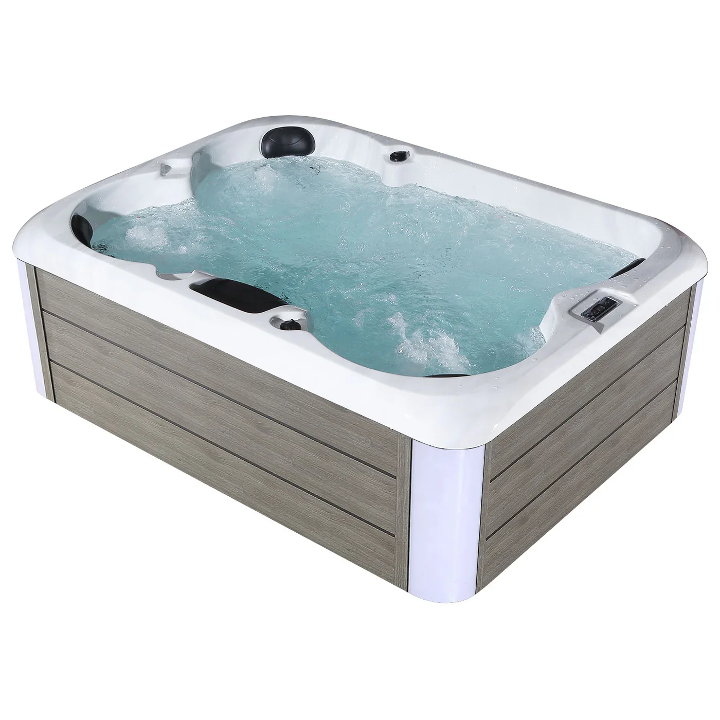 Empava Luxury Freestanding 4-Person Rectangle Outdoor Hot Tub (EMPV-SPA3527) - Image 3
