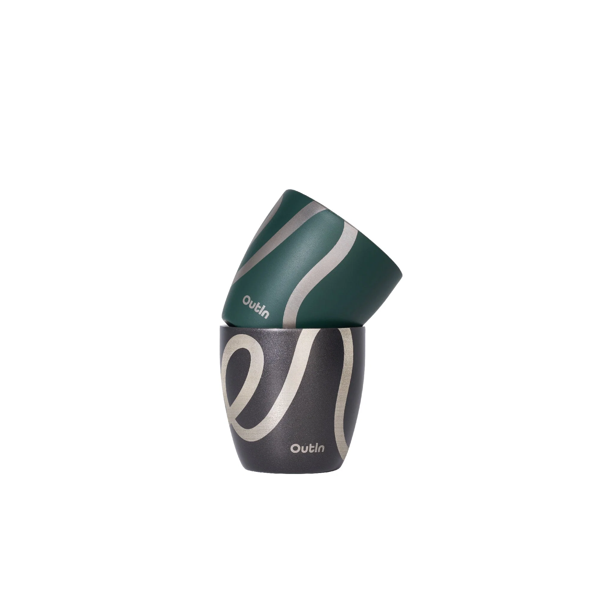 OutIn 75ml Double-Walled Insulated Espresso Cups Set of 2 (OT-ES-01) - Image 2
