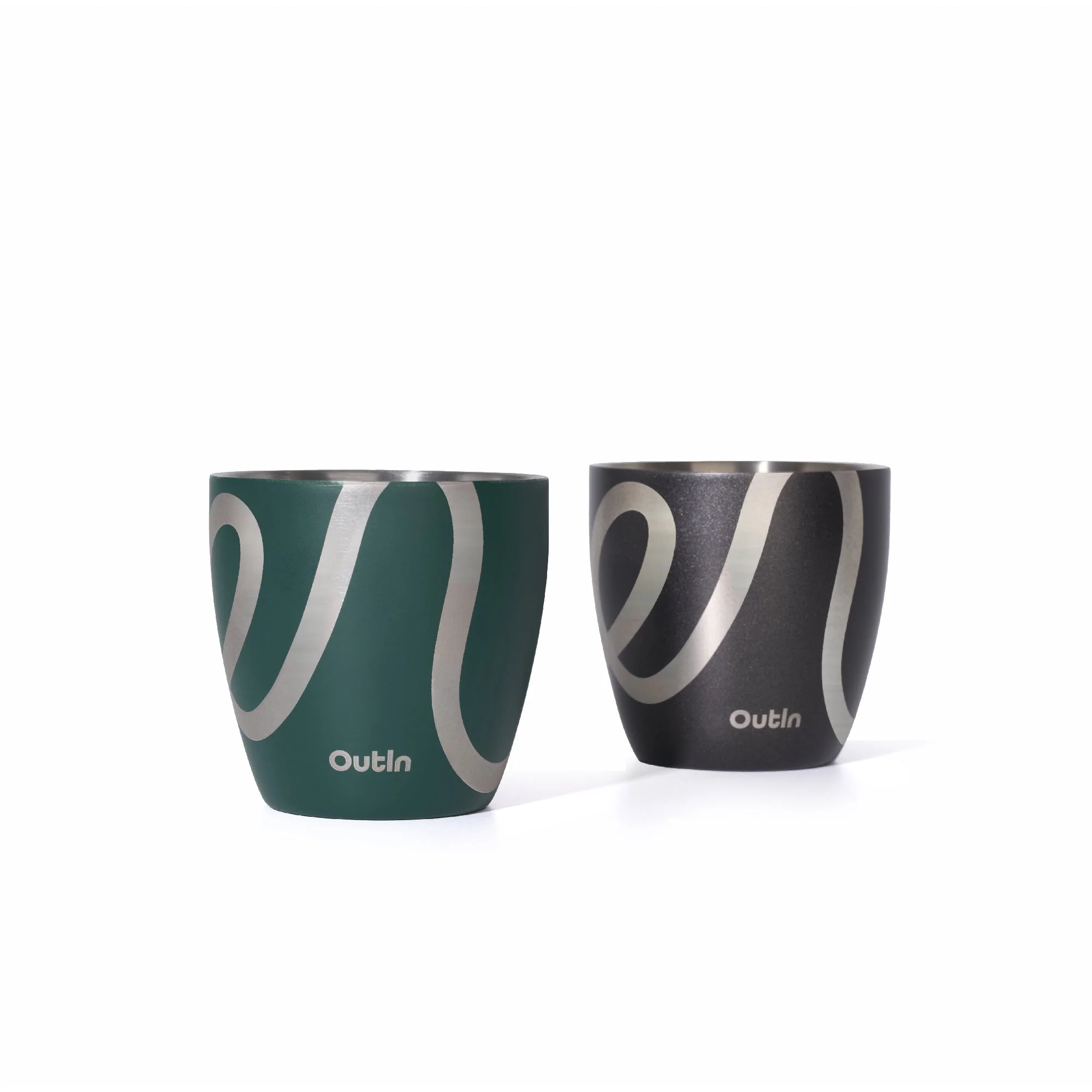 OutIn 75ml Double-Walled Insulated Espresso Cups Set of 2 (OT-ES-01) - Image 3
