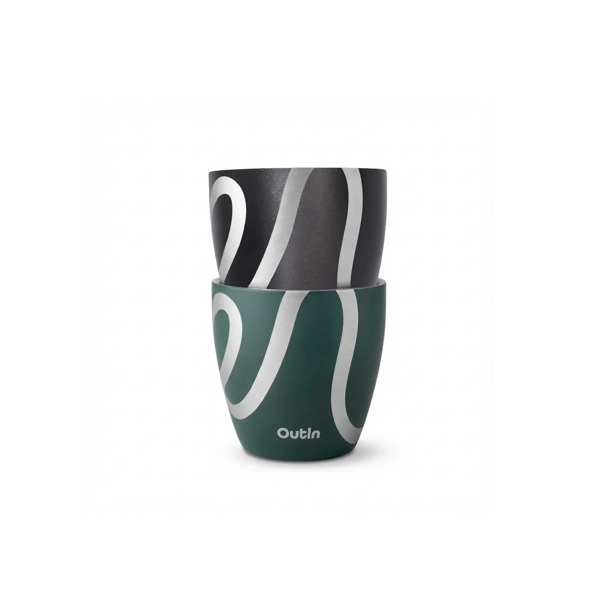 OutIn 75ml Double-Walled Insulated Espresso Cups Set of 2 (OT-ES-01) - Image 4