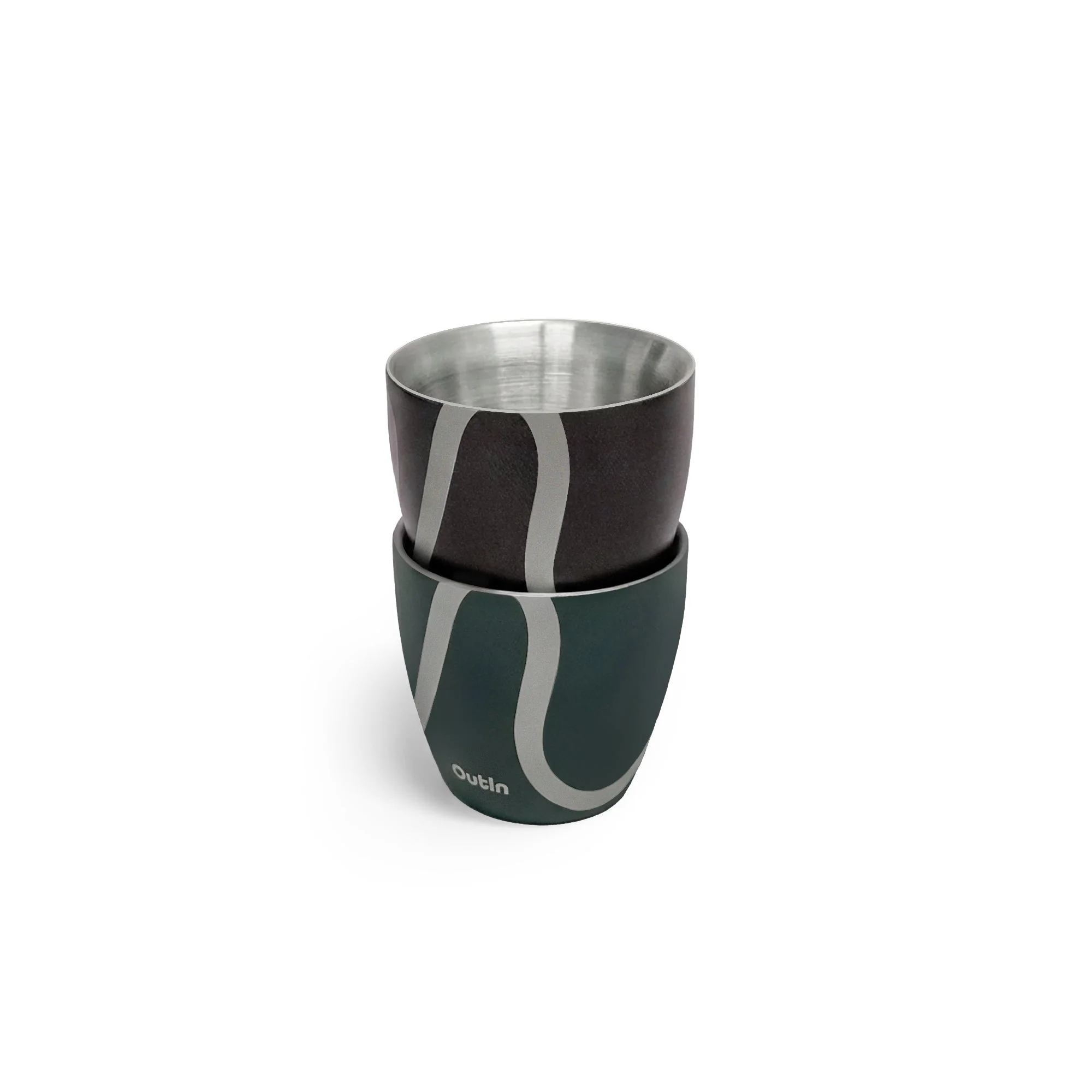 OutIn 75ml Double-Walled Insulated Espresso Cups Set of 2 (OT-ES-01) - Image 5