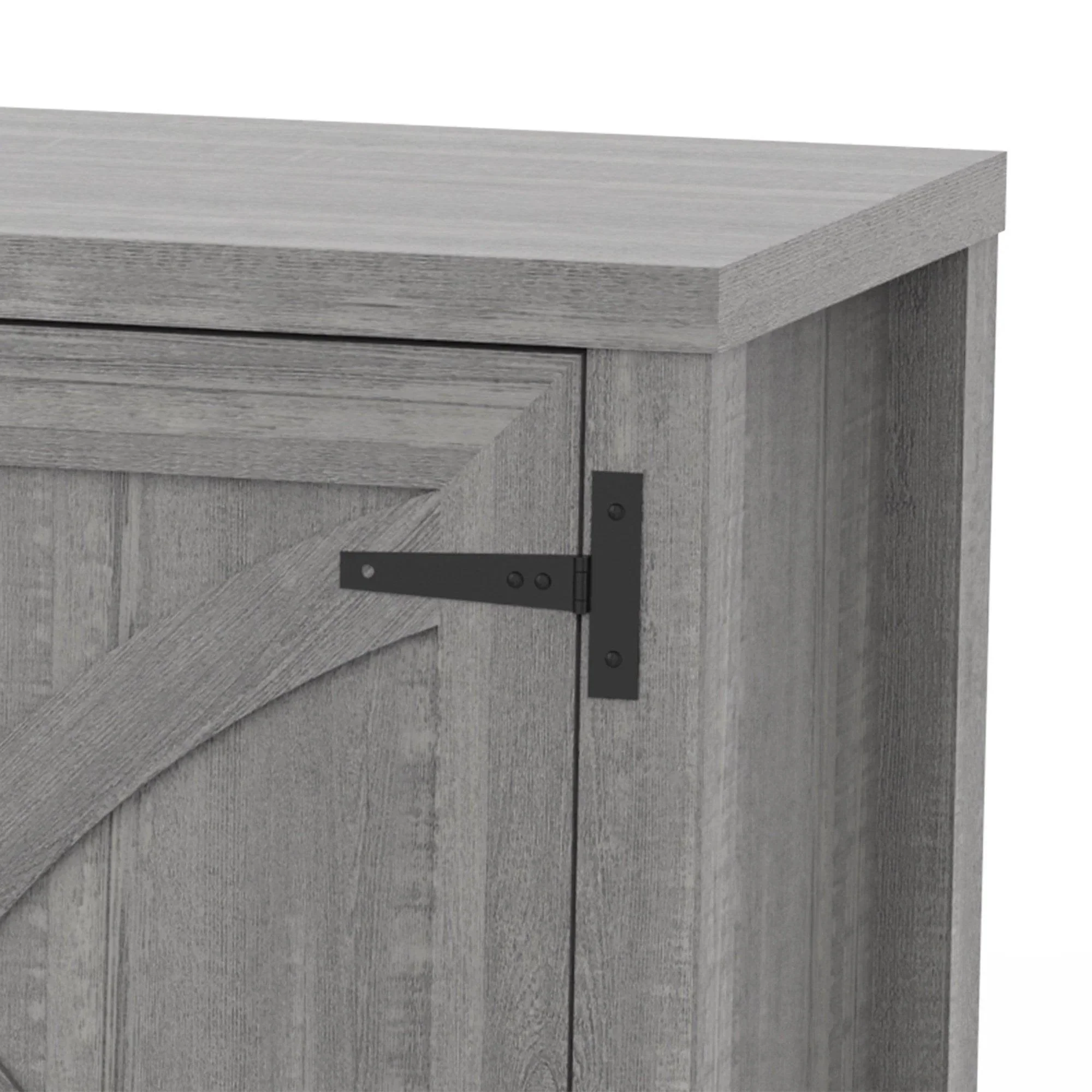 Parrot Uncle Farmhouse TV Stand for 58 Inch TV Storage Cabinet for Living Room - Image 21