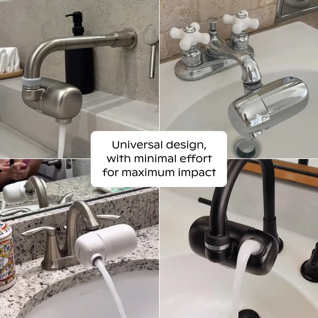 Canopy Faucet Filter with Micro Mesh and Activated Carbon Block - Image 13
