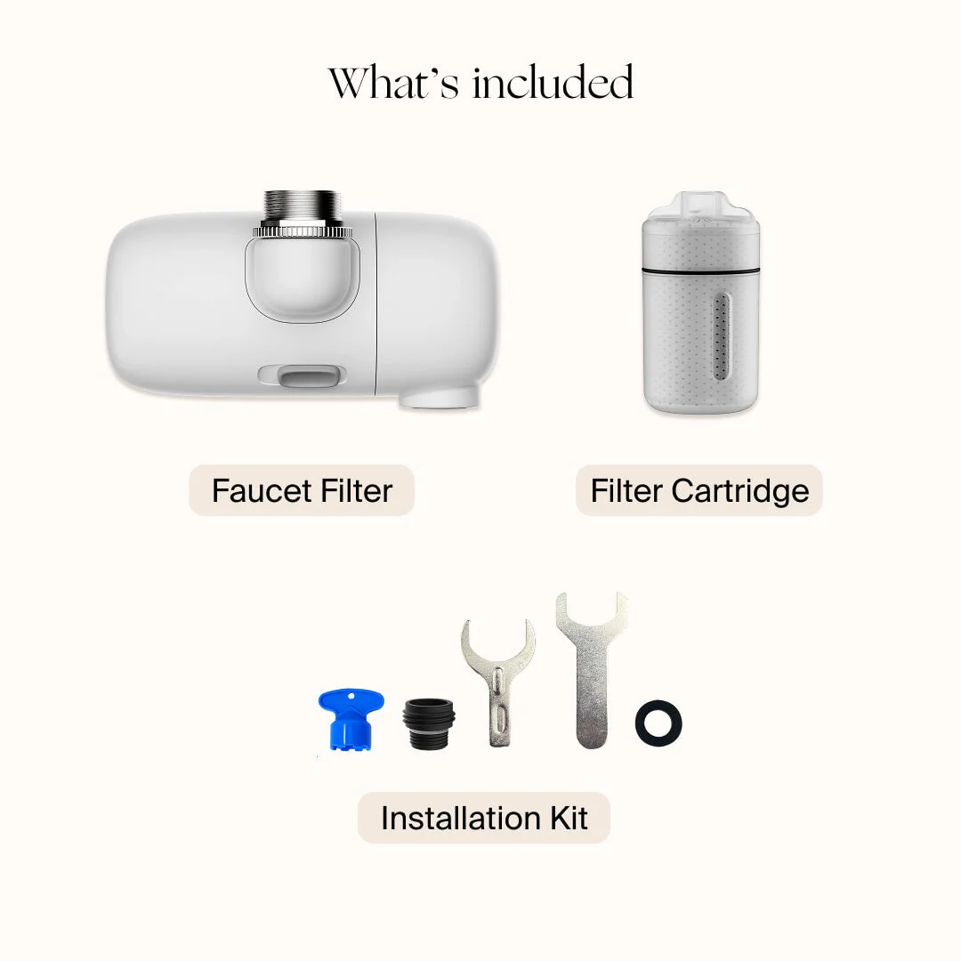 Canopy Faucet Filter with Micro Mesh and Activated Carbon Block - Image 20