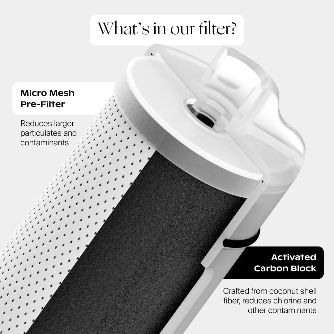 Canopy Faucet Filter with Micro Mesh and Activated Carbon Block - Image 9