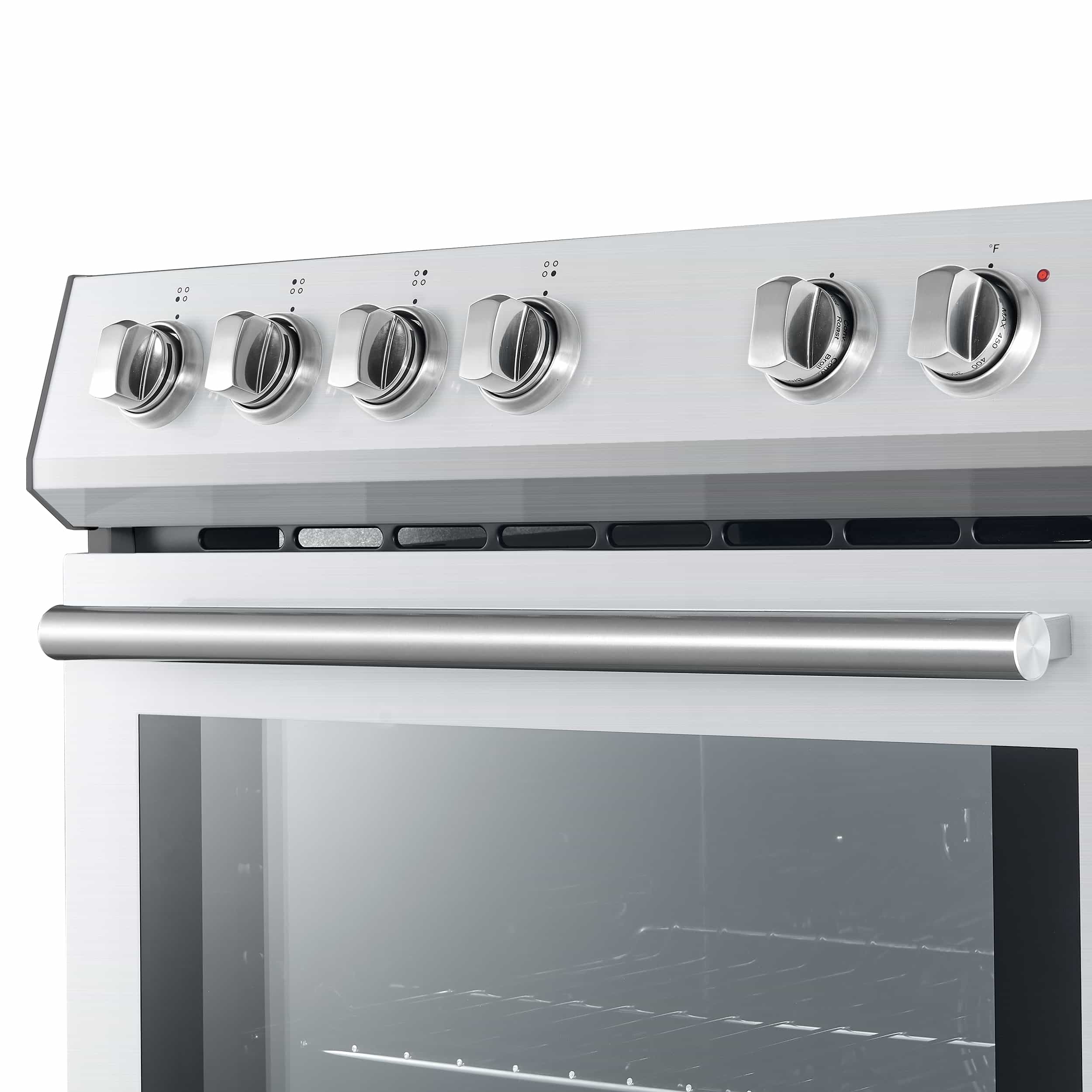 Forno 2-Piece Appliance Package - 30-Inch Electric Range and 30-Inch French Door Refrigerator in Stainless Steel (FBDL-003-07US) - Image 5
