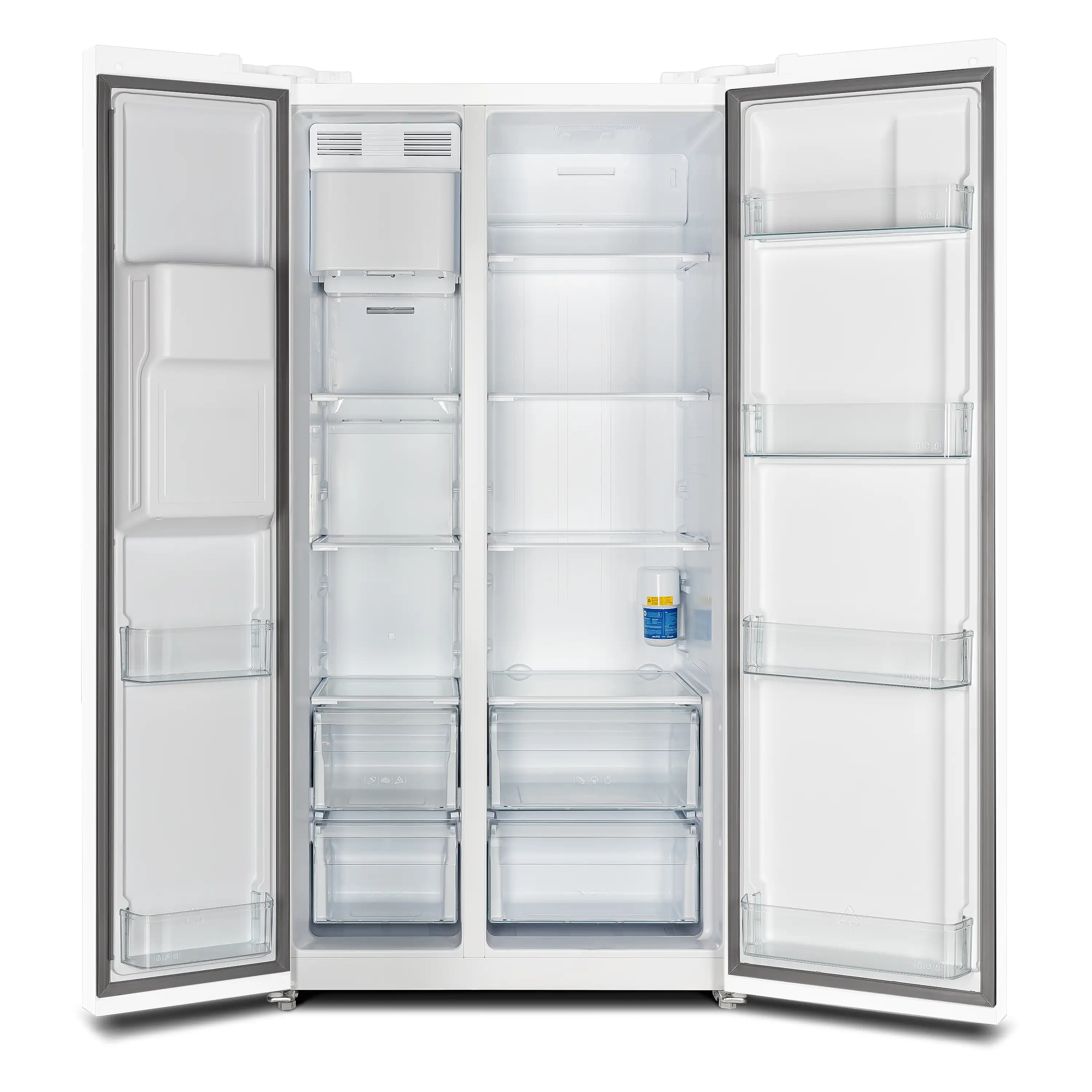 Forno 2-Piece Appliance Package - 30-Inch Electric Range and 36-Inch Side by Side Refrigerator in White with Stainless Steel Handle (FBDL-003-10US) - Image 16