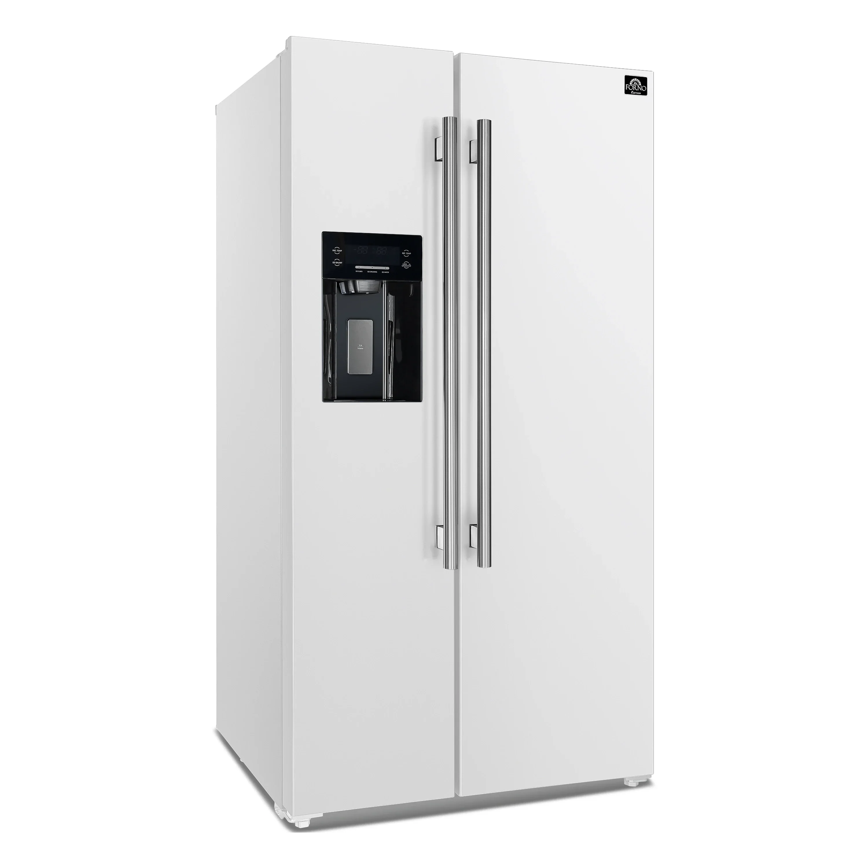 Forno 2-Piece Appliance Package - 30-Inch Electric Range and 36-Inch Side by Side Refrigerator in White with Stainless Steel Handle (FBDL-003-10US) - Image 21