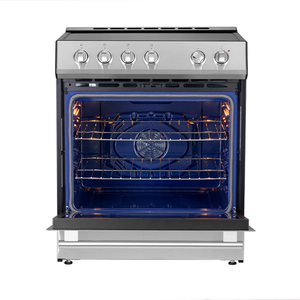 Forno 2-Piece Appliance Package - 30-Inch Induction Range and 31-Inch Refrigerator, Right Hinge in Stainless Steel (FBDL-014-01CAUS) - Image 6