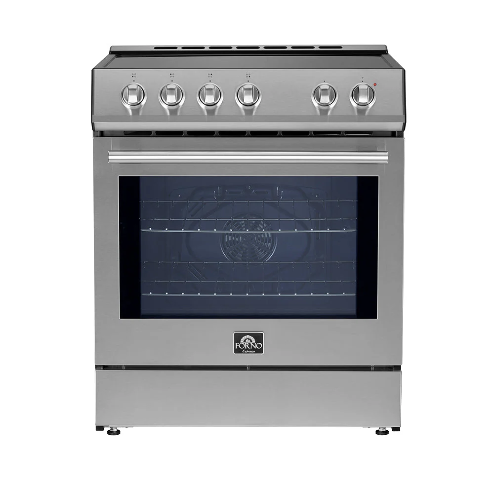 Forno 2-Piece Appliance Package - 30-Inch Induction Range and 36-Inch Side by Side Refrigerator with Water Dispenser in Stainless Steel (FBDL-014-04CAUS) - Image 2