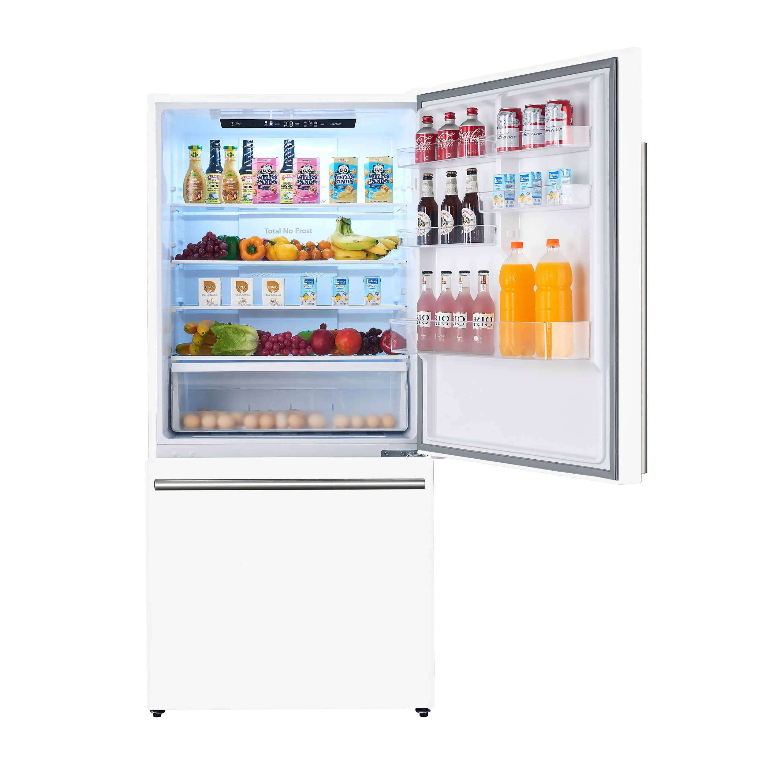 Forno 2-Piece Appliance Package - 30-Inch Slide-In Induction Range and 31-Inch Refrigerator, Right Hinge in White with Stainless Steel Handle (FBDL-014-06CAUS) - Image 17