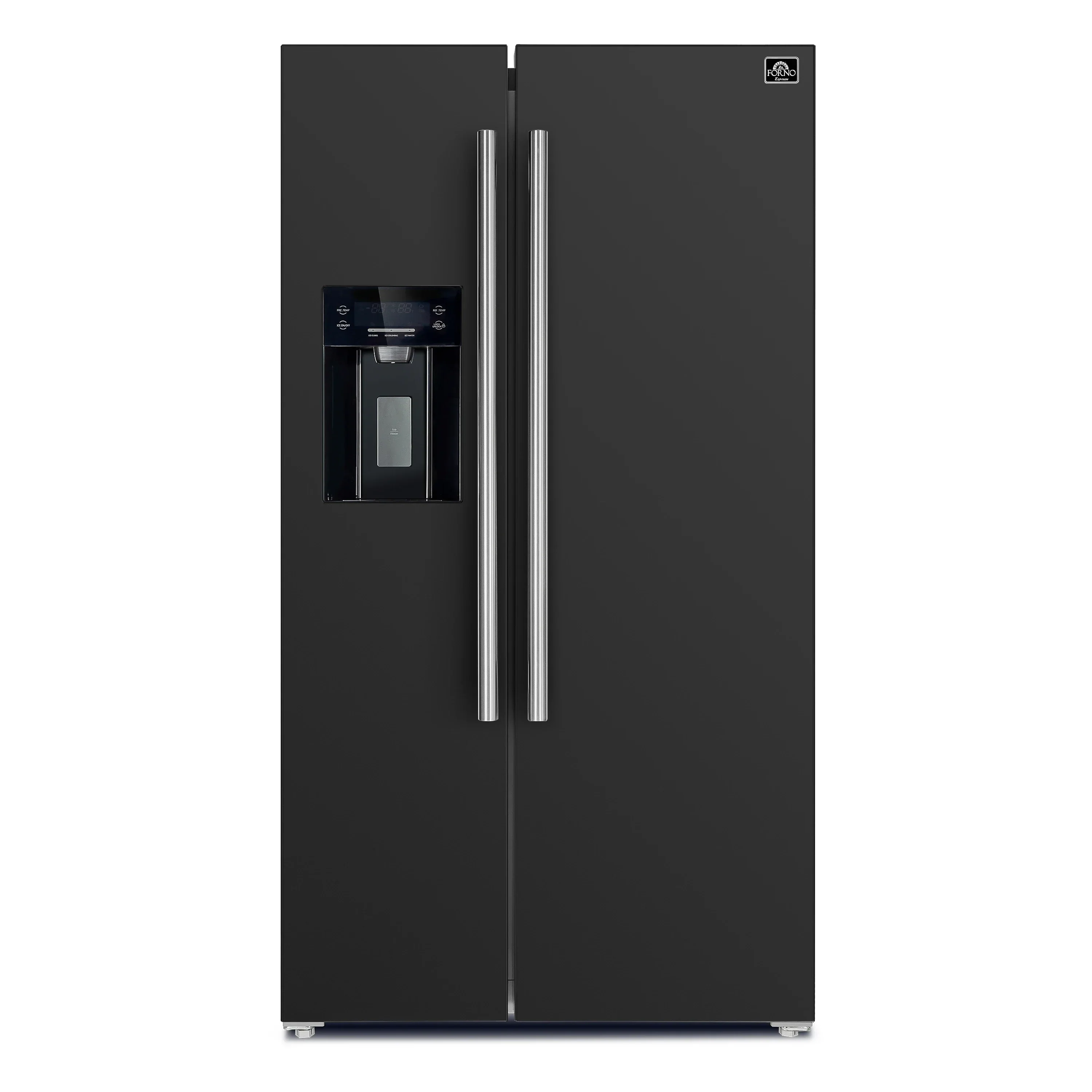 Forno 2-Piece Appliance Package - 30-Inch Slide-In Induction Range and 36-Inch Side by Side Refrigerator with Water Dispenser in Black with Stainless Steel Handle (FBDL-014-14CAUS) - Image 13