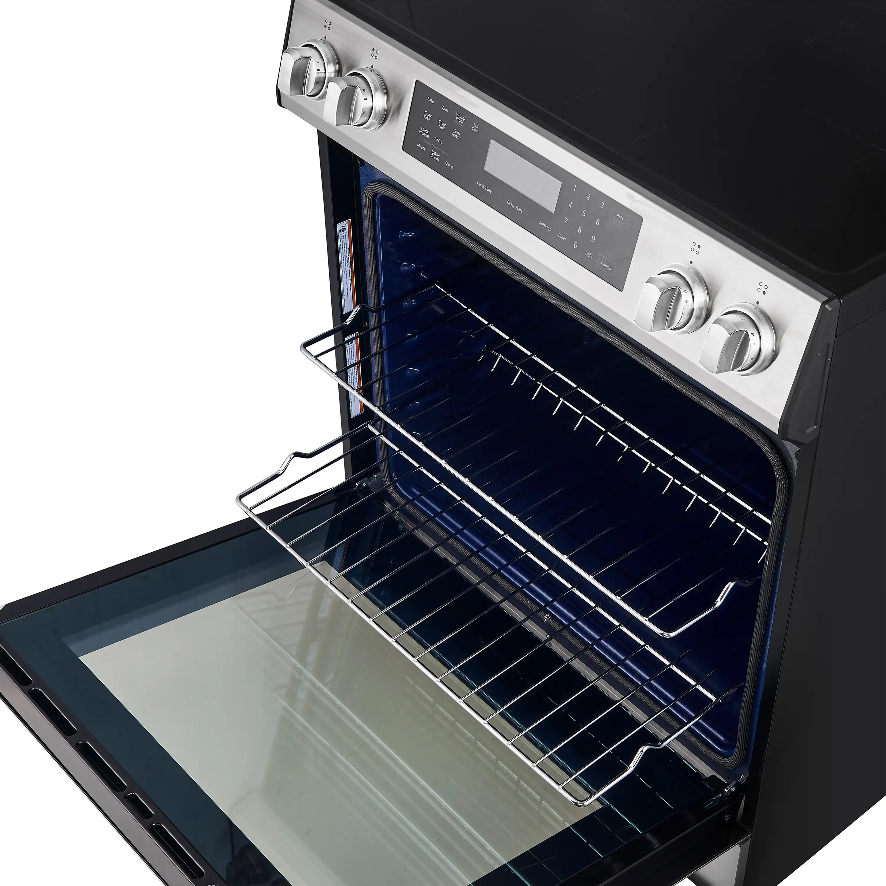 Forno 2-Piece Appliance Package - 30-Inch Induction Range and 31-Inch Refrigerator, Right Hinge in Stainless Steel (FBDL-015-01CAUS) - Image 8