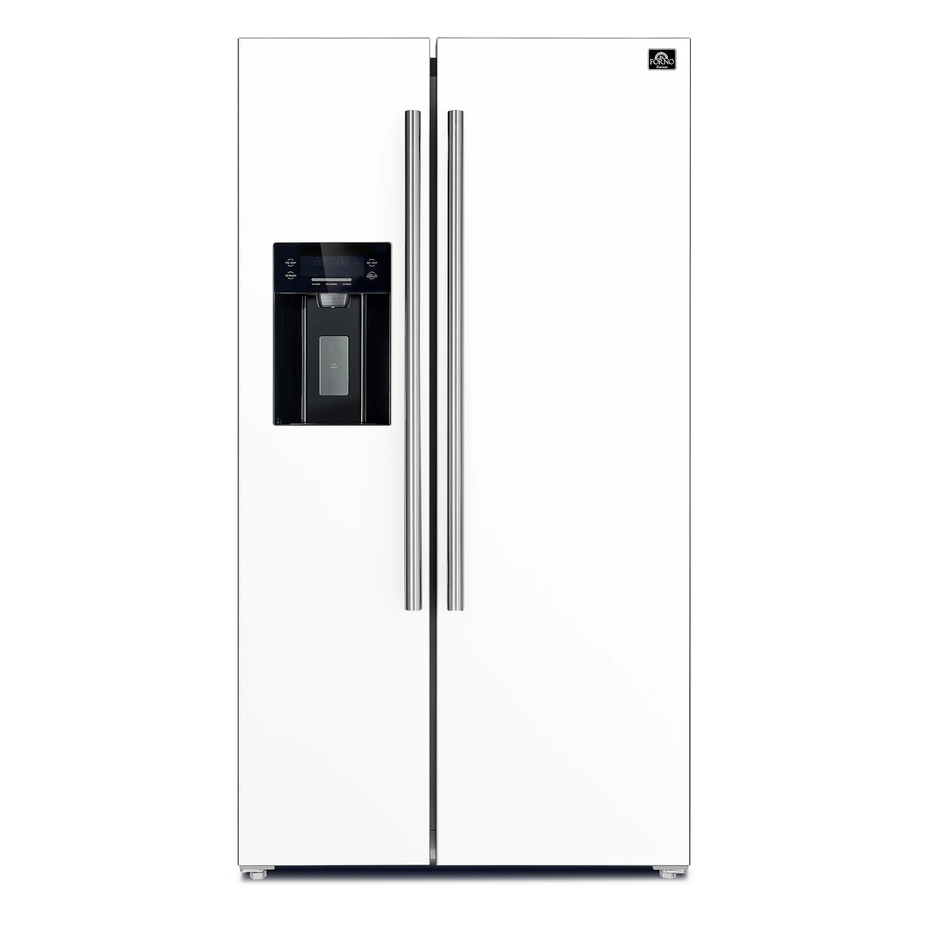 Forno 2-Piece Appliance Package - 30-Inch Induction Range and 36-Inch Side by Side Refrigerator with Water Dispenser in White with Stainless Steel Handle (FBDL-015-09CAUS) - Image 10